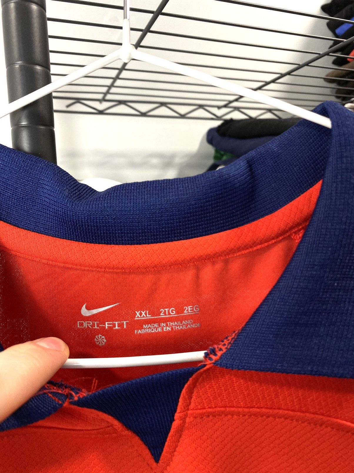 Nike Nike England Soccer Jersey T Shirt Hype Drip Drill Size US XXL / EU 58 / 5 - 5 Thumbnail