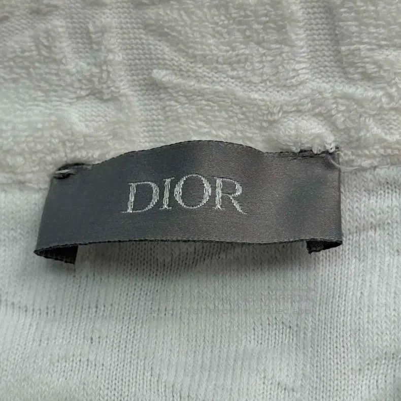 Dior Dior White towel full-printed letter short-sleeved polo Size US XXS / EU 40 - 5 Thumbnail