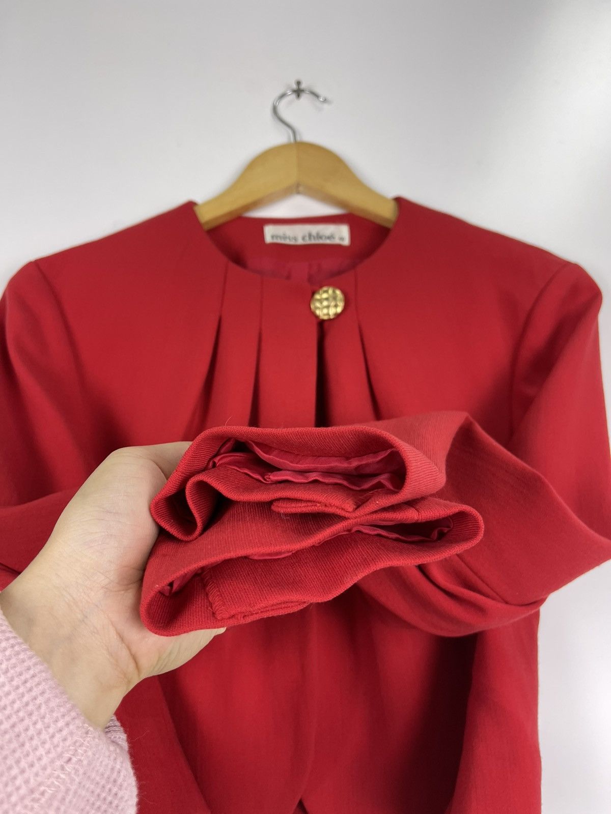 Chloe Miss Chloe Crop Jacket Size S / US 4 / IT 40 - 9 Thumbnail