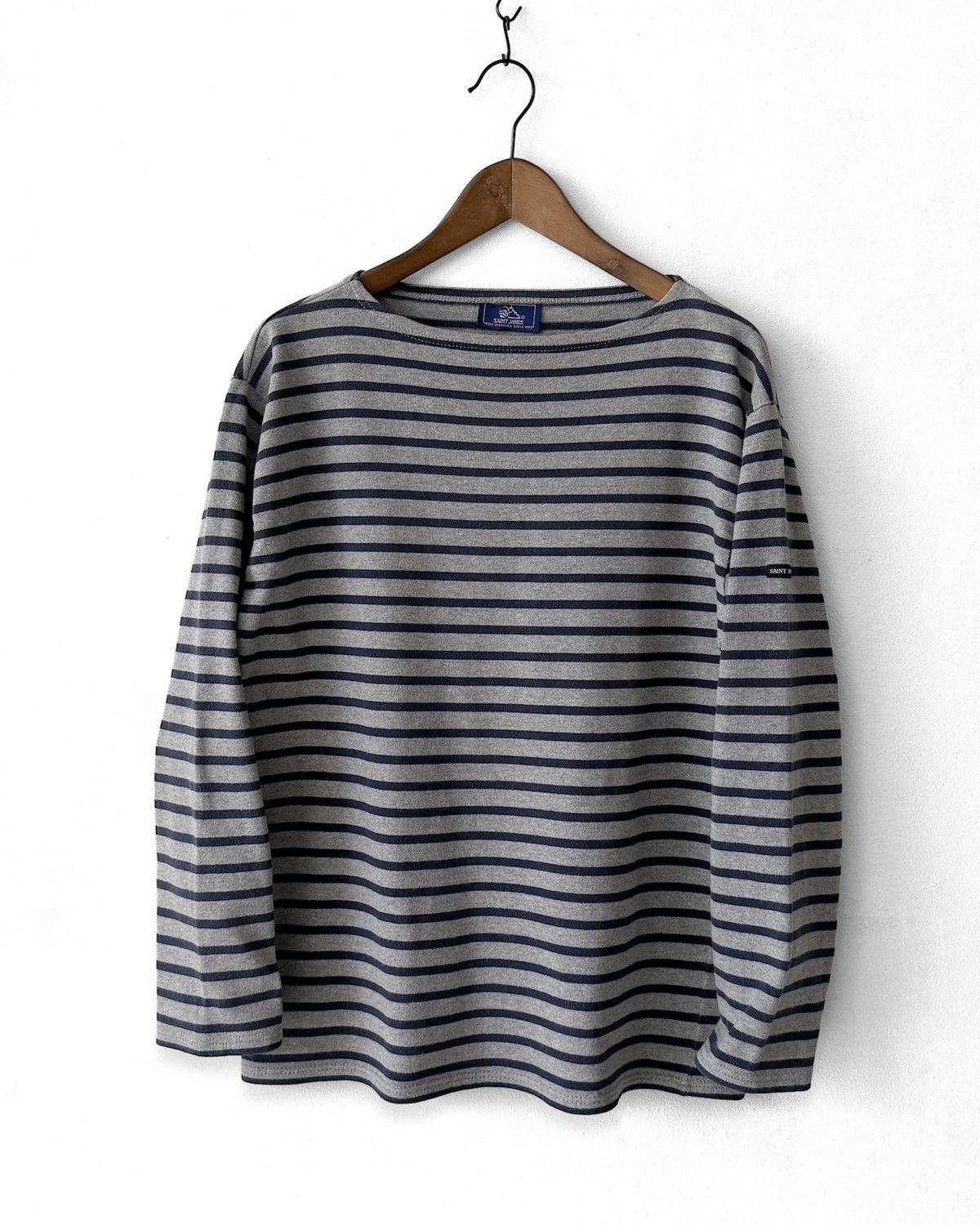 VINTAGE 90s SAINT JAMES BRETON STRIPE SHIRT