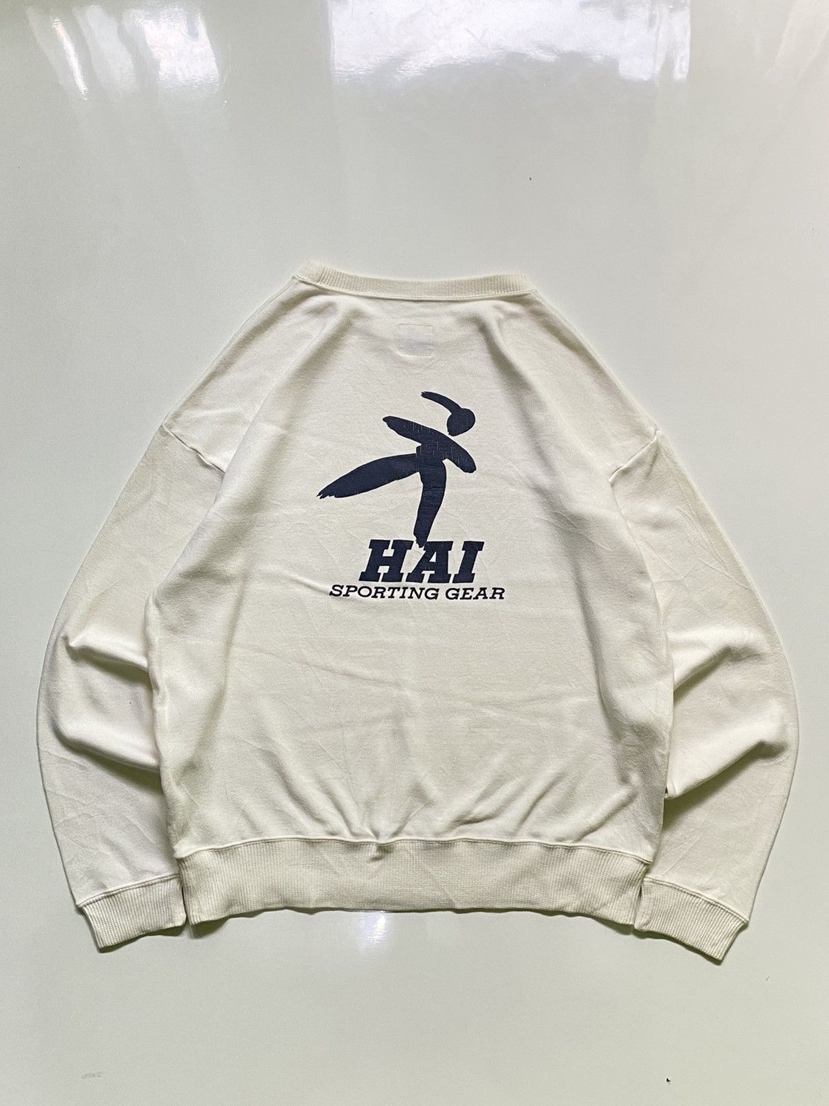 Vintage 90s HAI Sporting Gear ISSEY MIYAKE Sweatshirt Fashion Japan  Designer Big Logo Sweater Crewneck Jumper Size Medium - Etsy