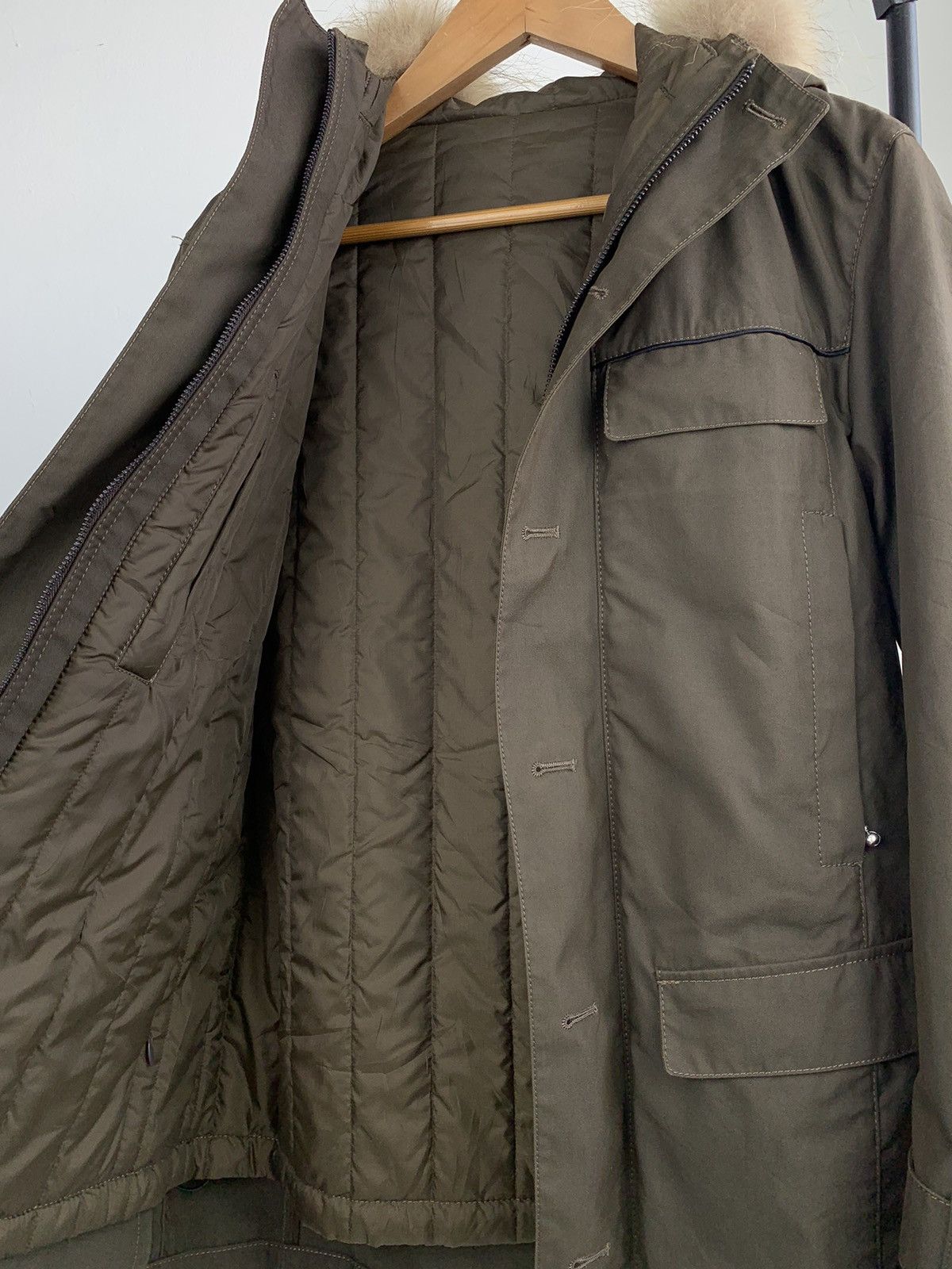 Yohji Yamamoto Vintage 90’s A.A.R by Yohji Yamamoto Fur Lined Parka Size US M / EU 48-50 / 2 - 6 Thumbnail