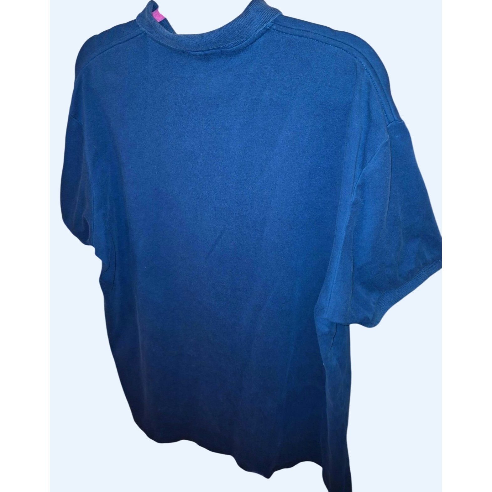 Polo Ralph Lauren Polo By Ralph Lauren Navy Short Sleeve Polo Shirt Mens Large Size US L / EU 52-54 / 3 - 3 Thumbnail