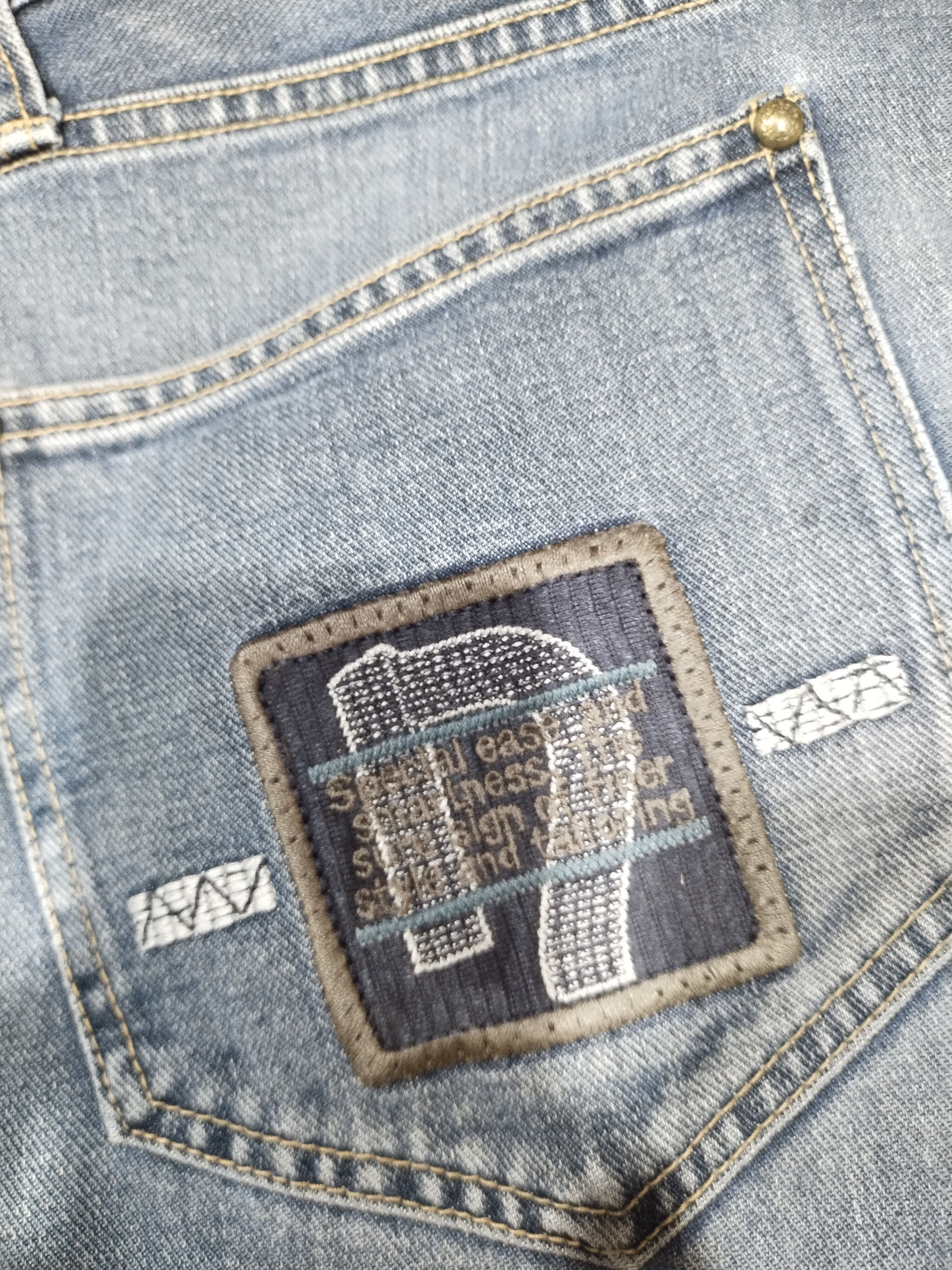 Japanese Brand × Vintage Jeans Santafe, Hip Hot Distressed Denim Sz 29" Size US 29 - 19 Thumbnail