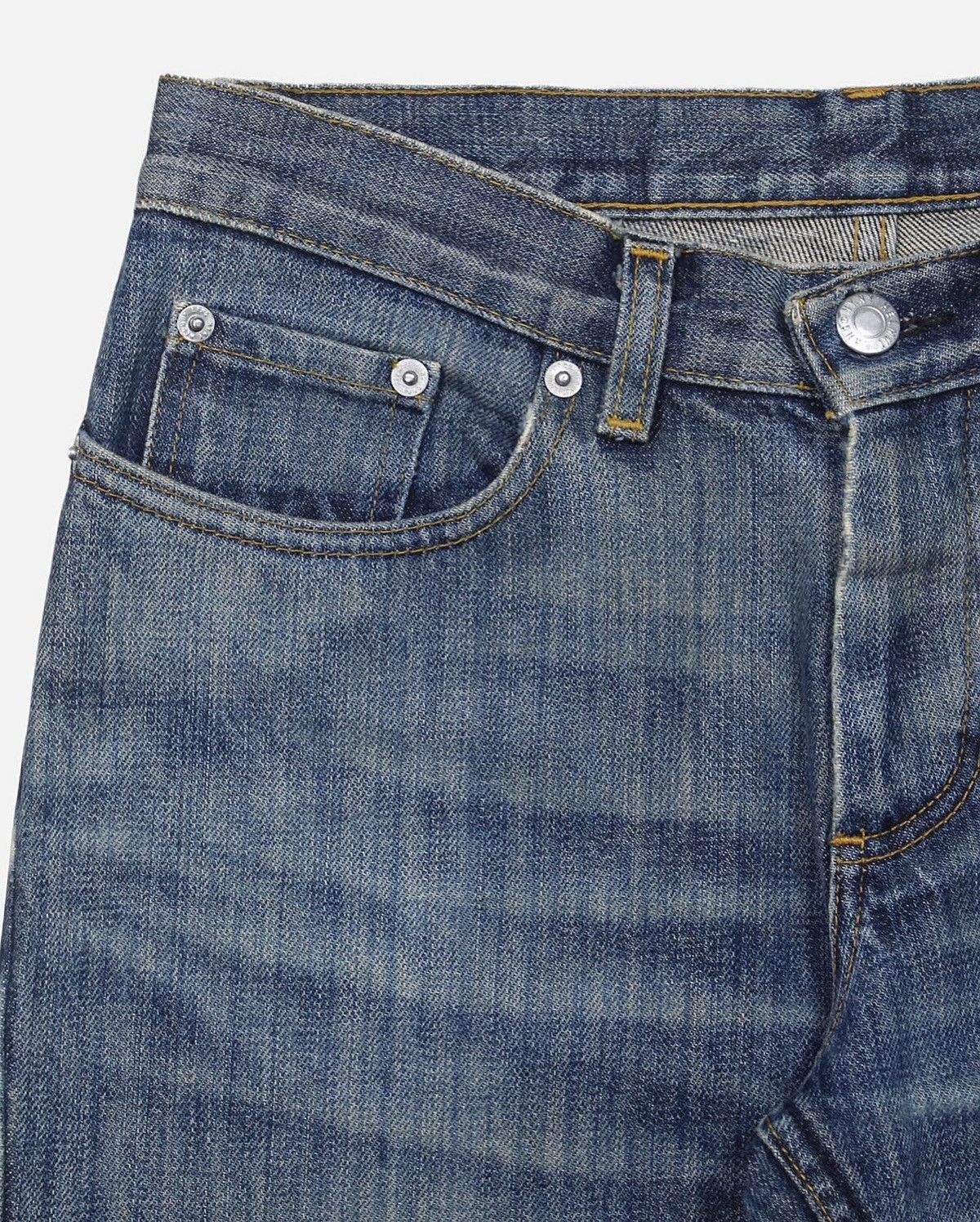 Helmut Lang 2000S HELMUT LANG DARK DENIM LOW WAIST BOOT CUT JEANS Size US 28 / EU 44 - 2 Thumbnail