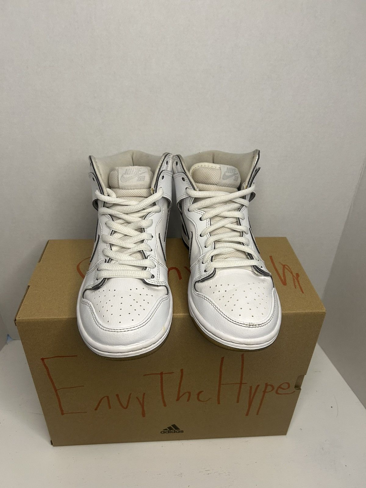 Nike × Nike SB Nike SB Dunk High “ White Ice “ 2016 Size US 5.5 / EU 38 - 6 Thumbnail