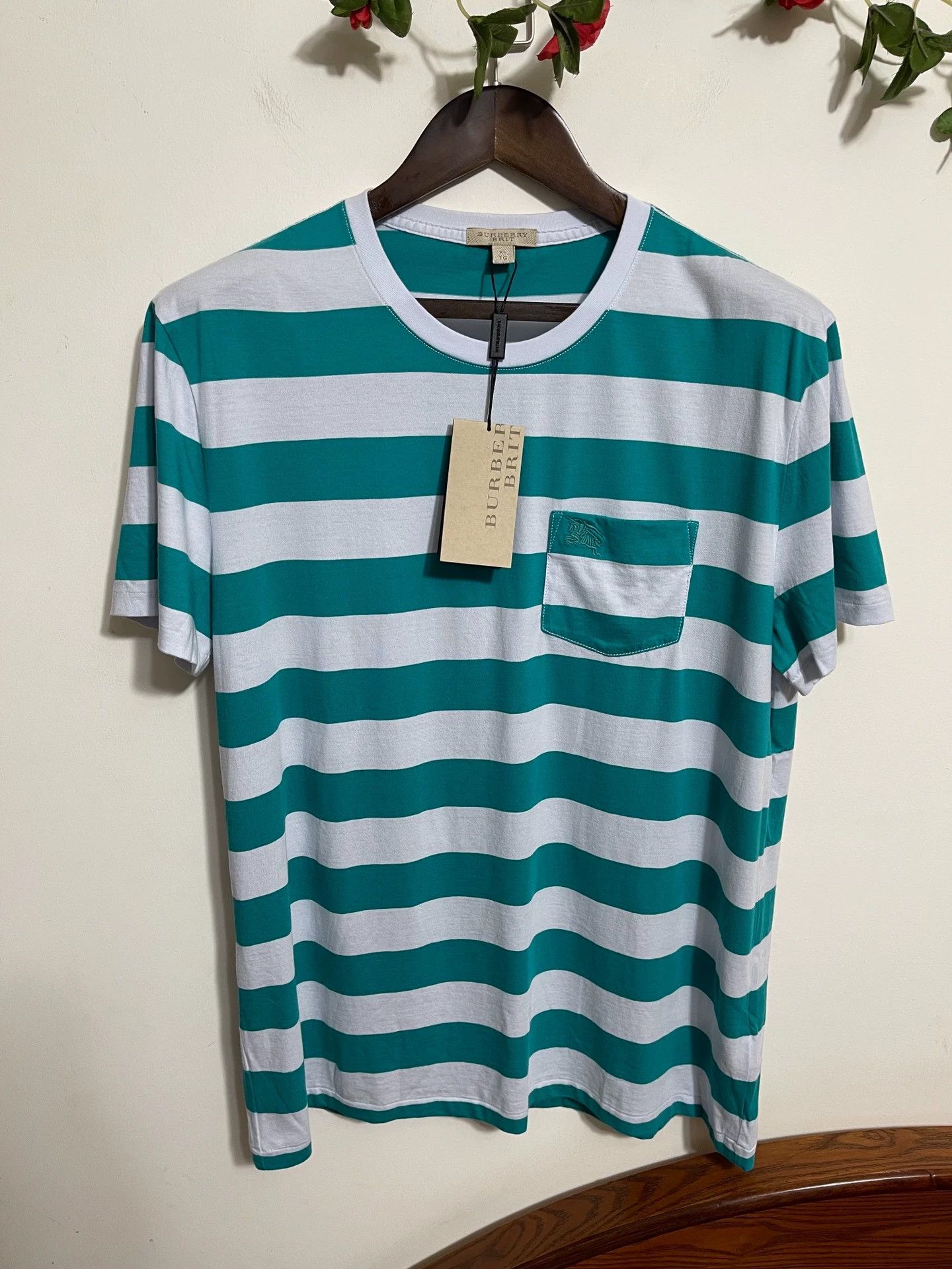 Burberry Burberry Oversized Striped Short Sleeve T-shirt XL Size US XL / EU 56 / 4 - 1 Thumbnail