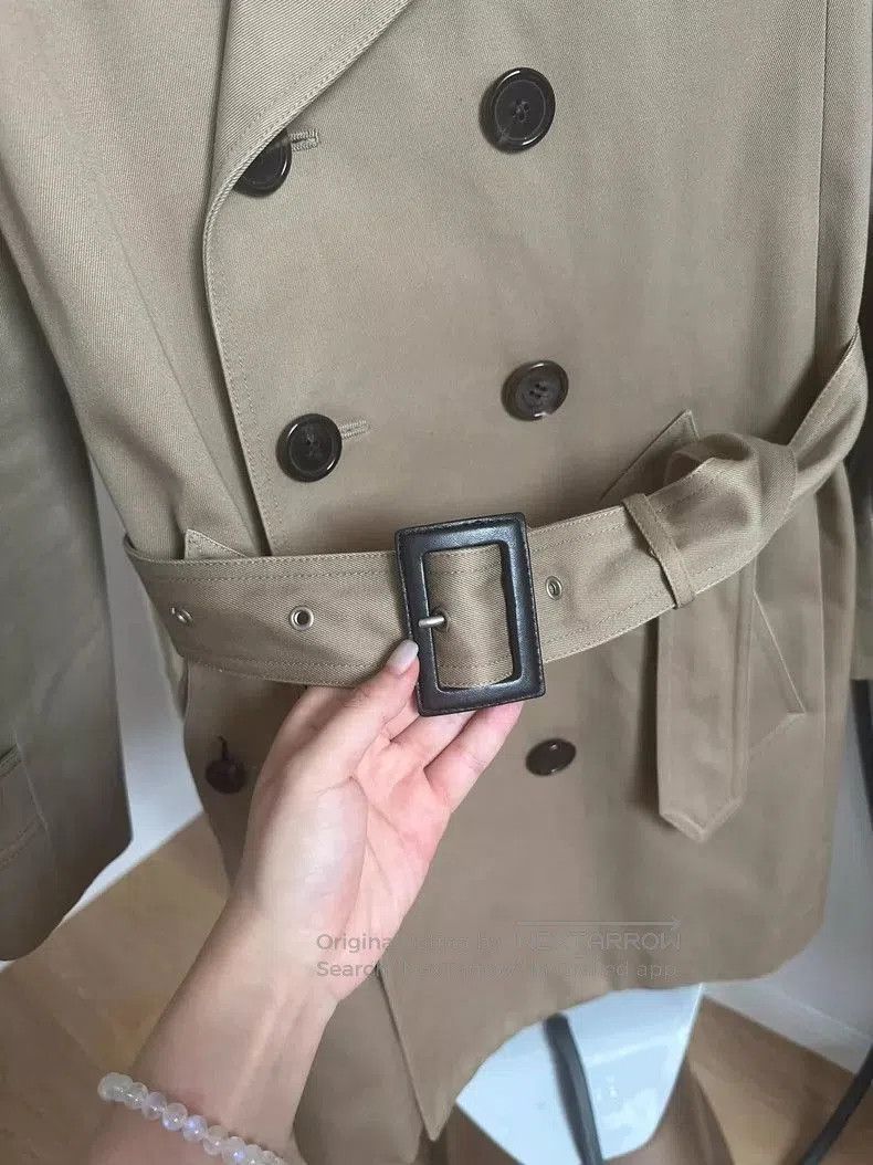 Saint Laurent Paris Saint Laurent Double-Breasted Trench Coat. Size US S / EU 44-46 / 1 - 4 Thumbnail