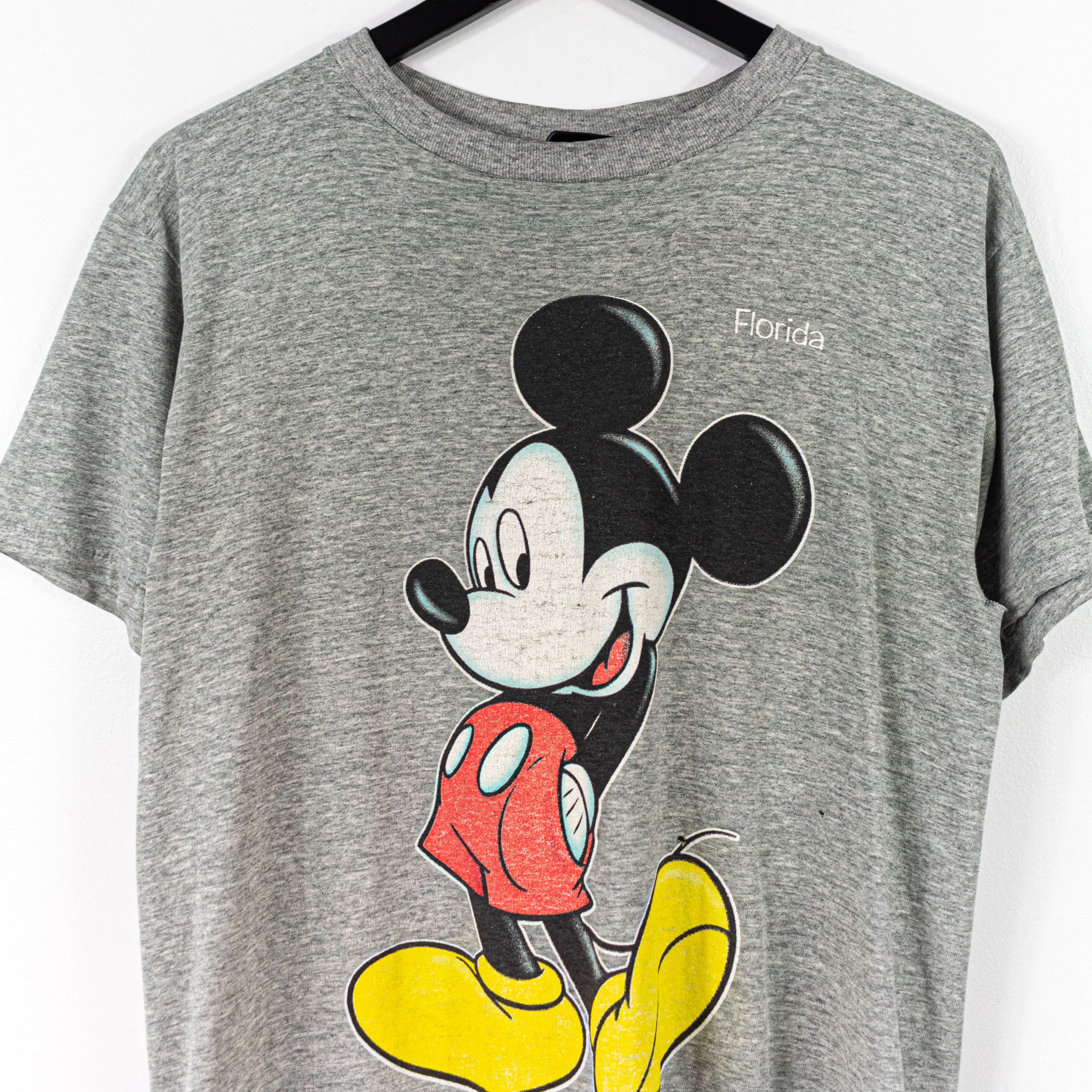Disney Y2K Sherry's Best Mickey Mouse Florida Distressed T-Shirt Size US S / EU 44-46 / 1 - 5 Thumbnail