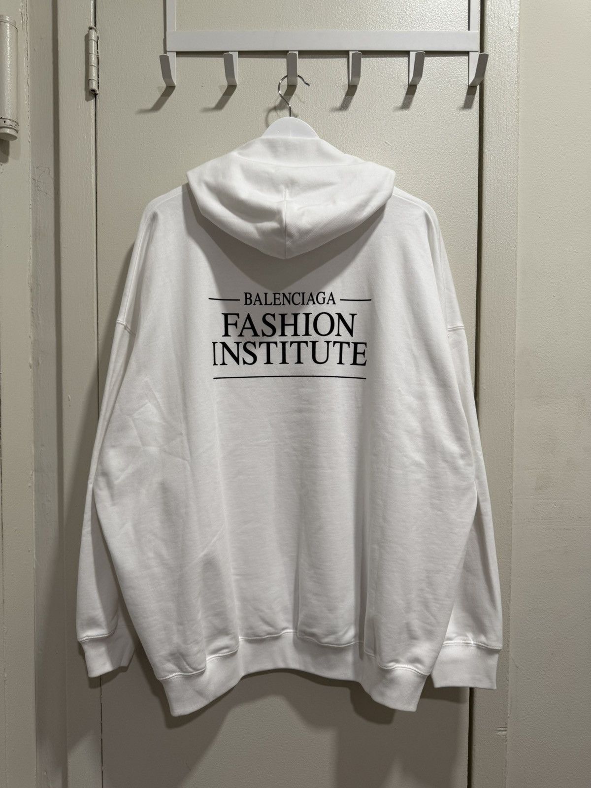 Balenciaga Balenciaga Fashion Institute Hoodie Size US XS / EU 42 / 0 - 2 Thumbnail
