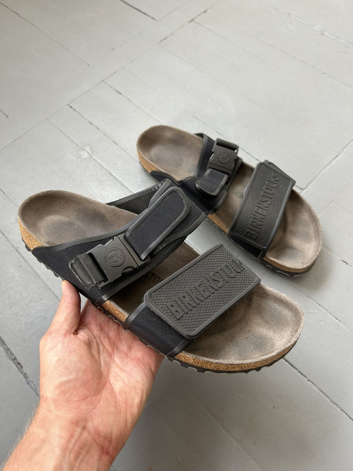 Birkenstock Birkenstock Kyoto suede leather sandals Size US 12 / EU 45 - 1 Thumbnail