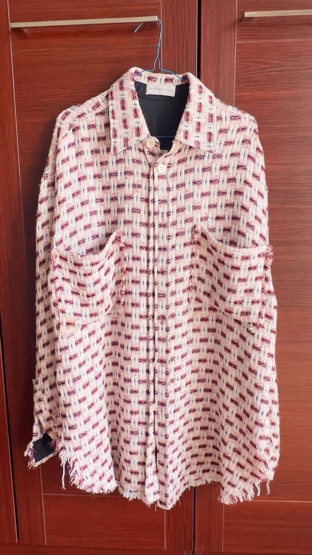 Faith Connexion Faith Connexion Silver Threads Tweed Cardigan M (Worn-In) Size US M / EU 48-50 / 2 - 1 Thumbnail