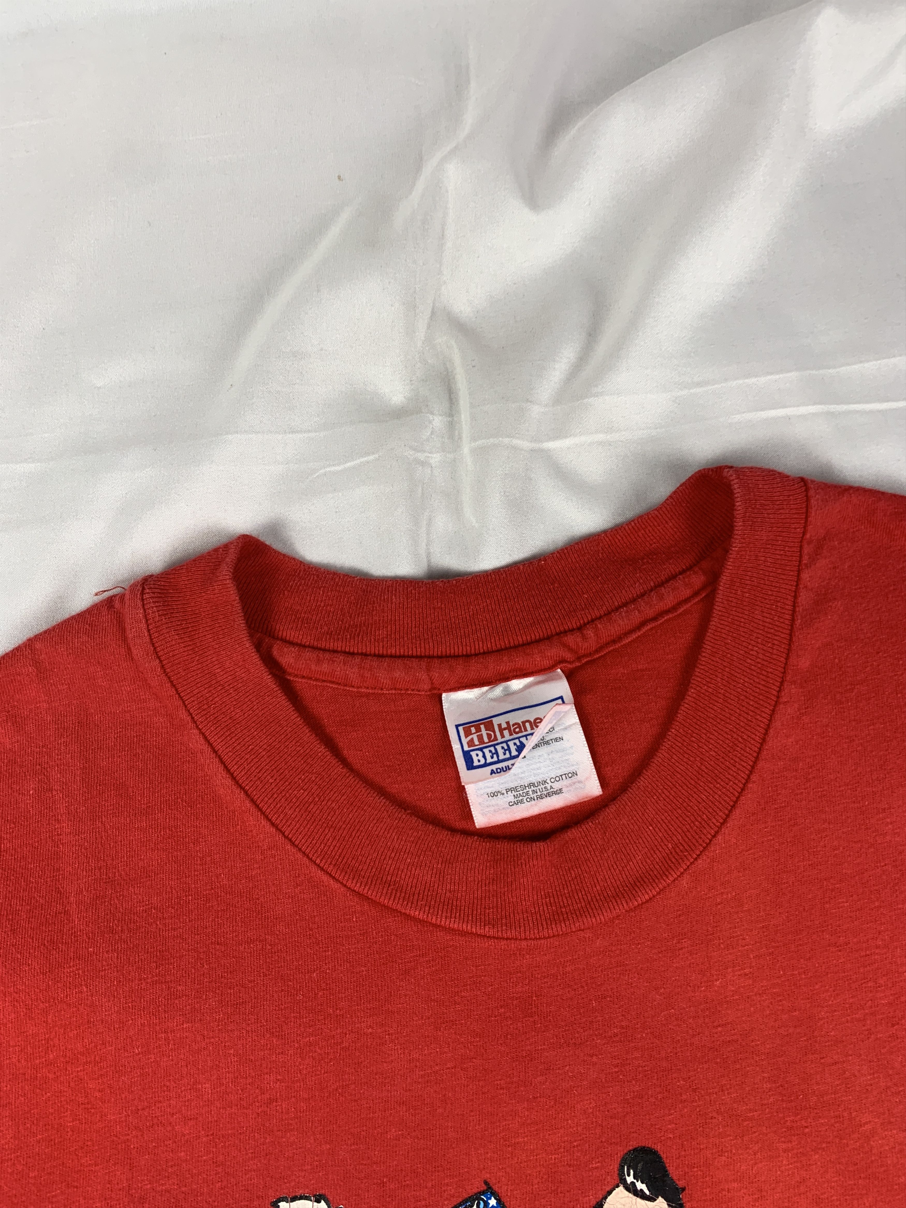 Japanese Brand 1990s Red US Election Tee (L) Size US L / EU 52-54 / 3 - 4 Thumbnail