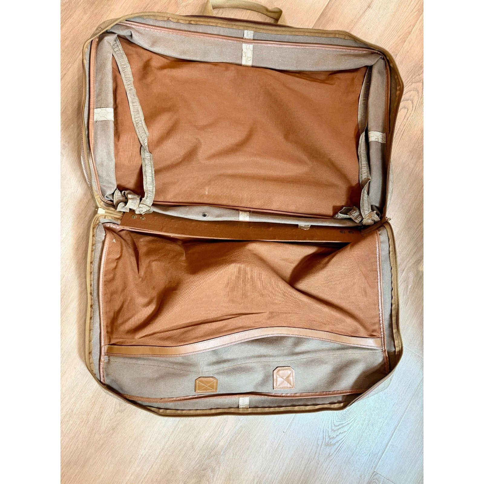Dior DIOR Monogram Travel Duffle Bag 30x16" Logo Canvas | COA Size ONE SIZE - 7 Thumbnail