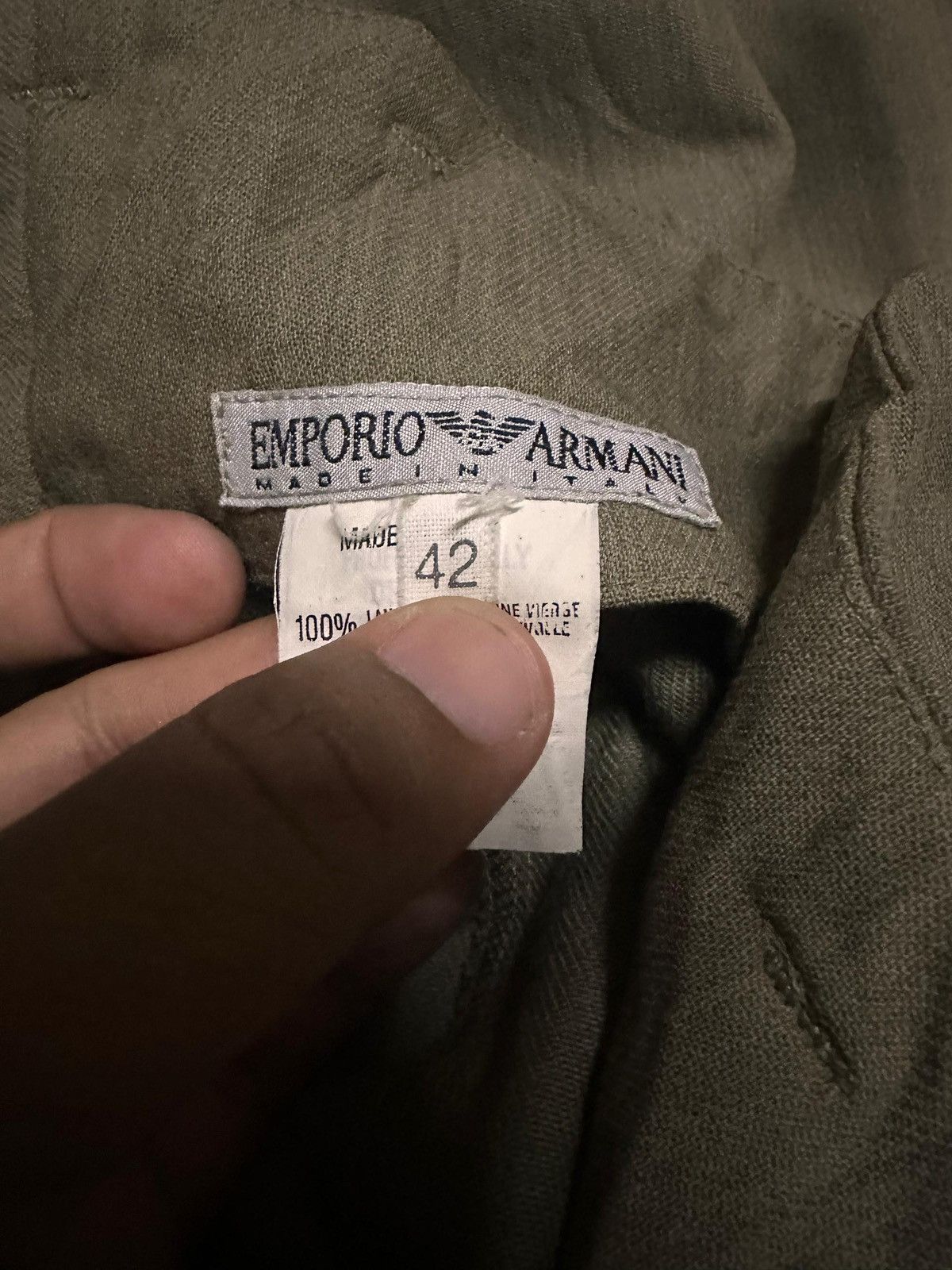 Emporio Armani Vtg🔥Avant-Garde Emporio Armani Balloon Pants Size US 29 - 14 Thumbnail