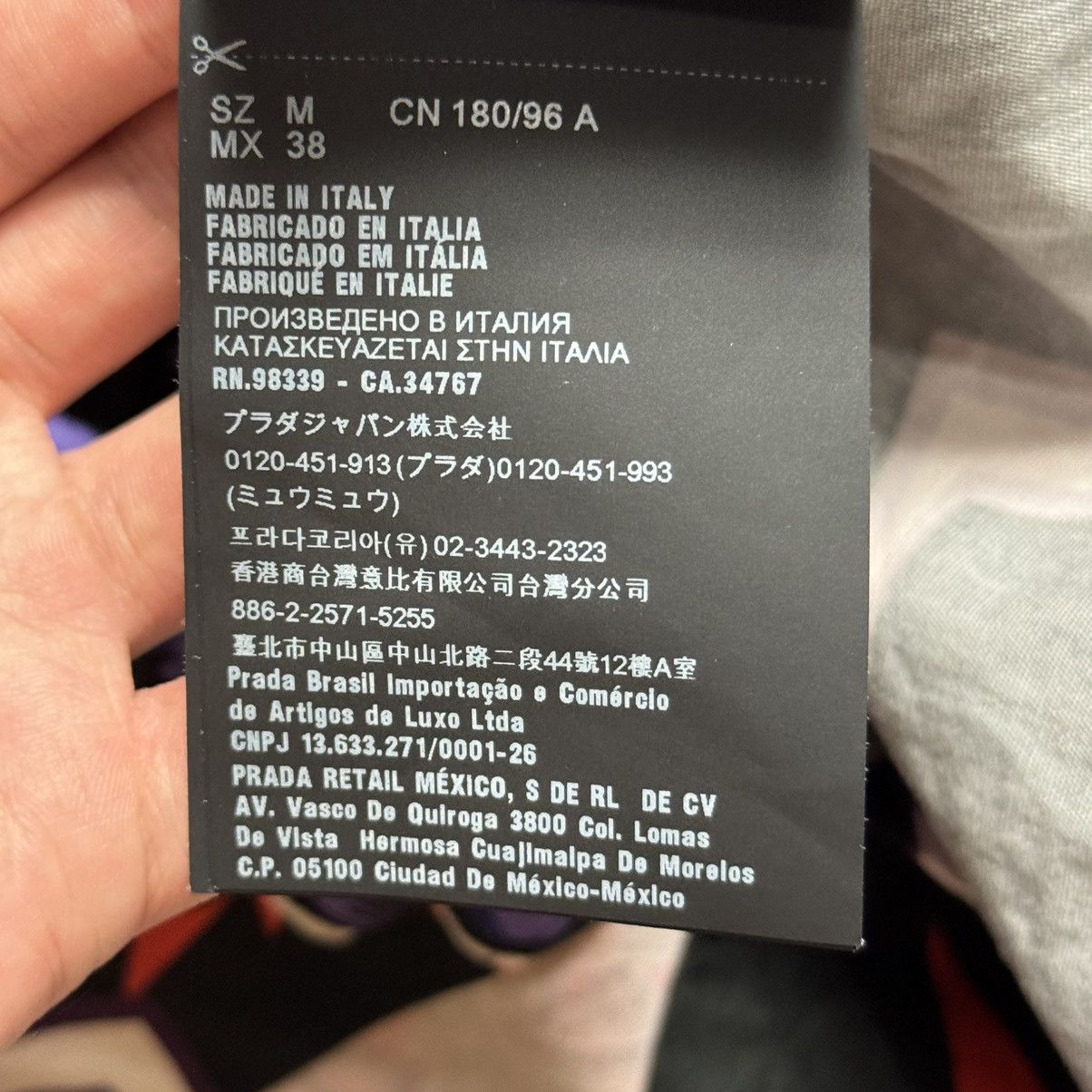 Prada × Universal Studios Prada Frankenstein Rose Poplin Shirt Size US M / EU 48-50 / 2 - 8 Thumbnail