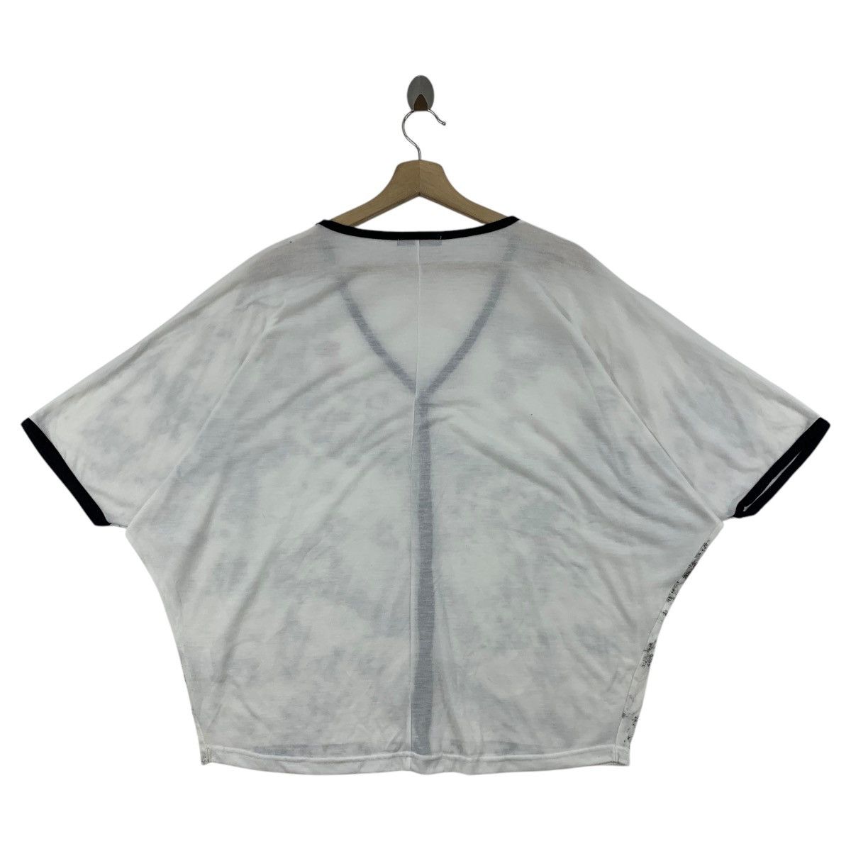 Japanese Brand × Seditionaries ALGONQUINS Baggy short sleeve cardingan women tee Size 4XL / US 24-26 - 4 Thumbnail