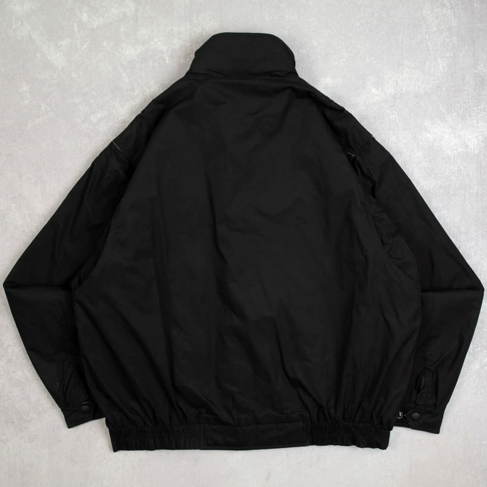 X-LARGE VINTAGE Men’s 1990s Unbranded GC Padded Bomber Jacket X-Large Black Size US XL / EU 56 / 4 - 2 Thumbnail