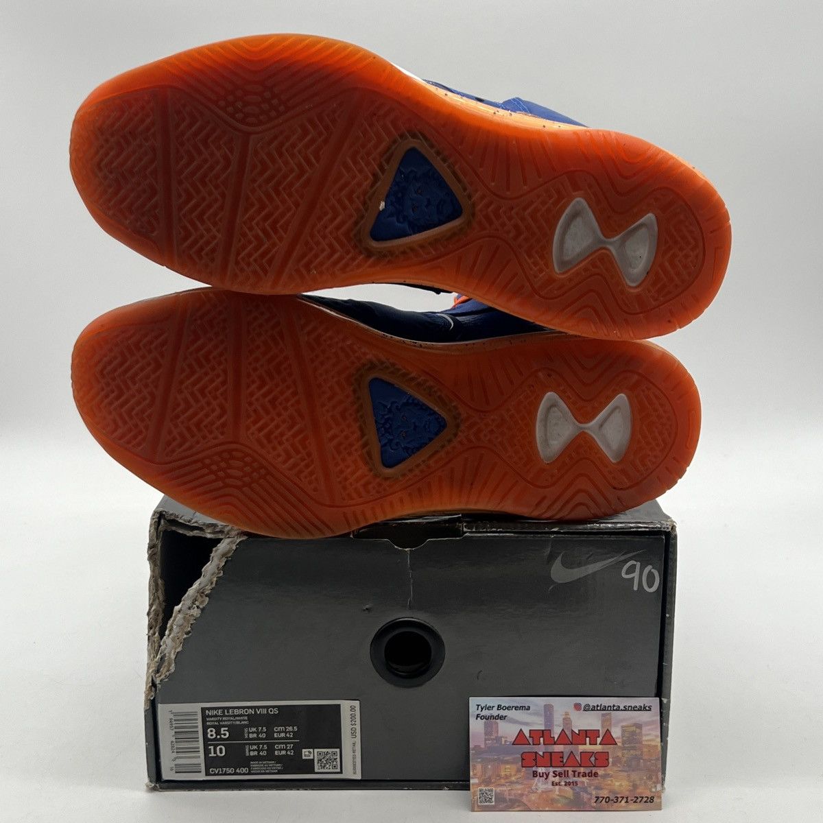 Nike Lebron 8 HWc Size US 8.5 / EU 41-42 - 8 Thumbnail