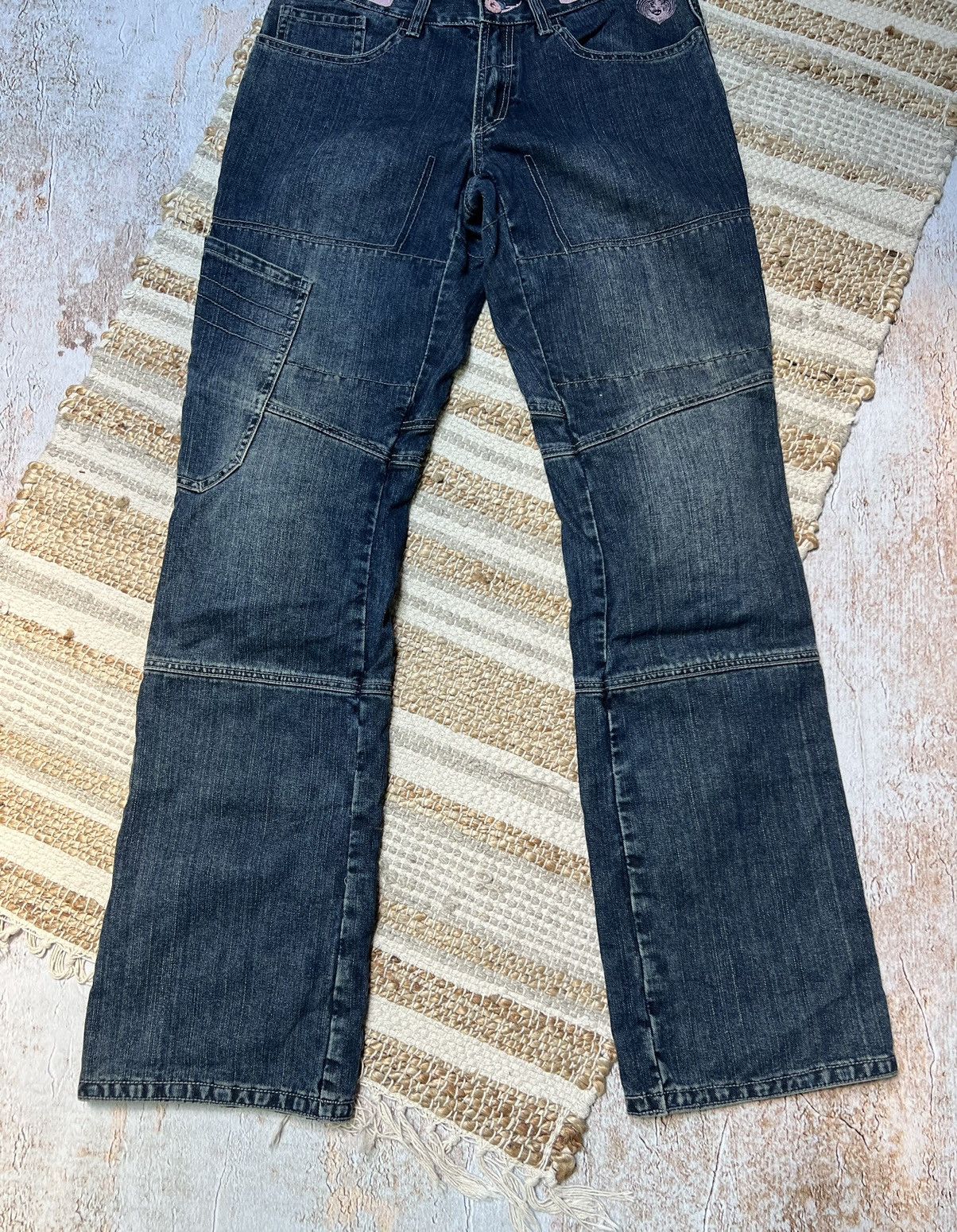 Japanese Brand Vintage Japanese biker denim jeans Size US 30 / EU 46 - 2 Thumbnail