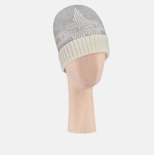 Dior o1w1db10425 15DAL715 Size: OS / Beanie Hat / Cap in Grey Size ONE SIZE - 1 Thumbnail