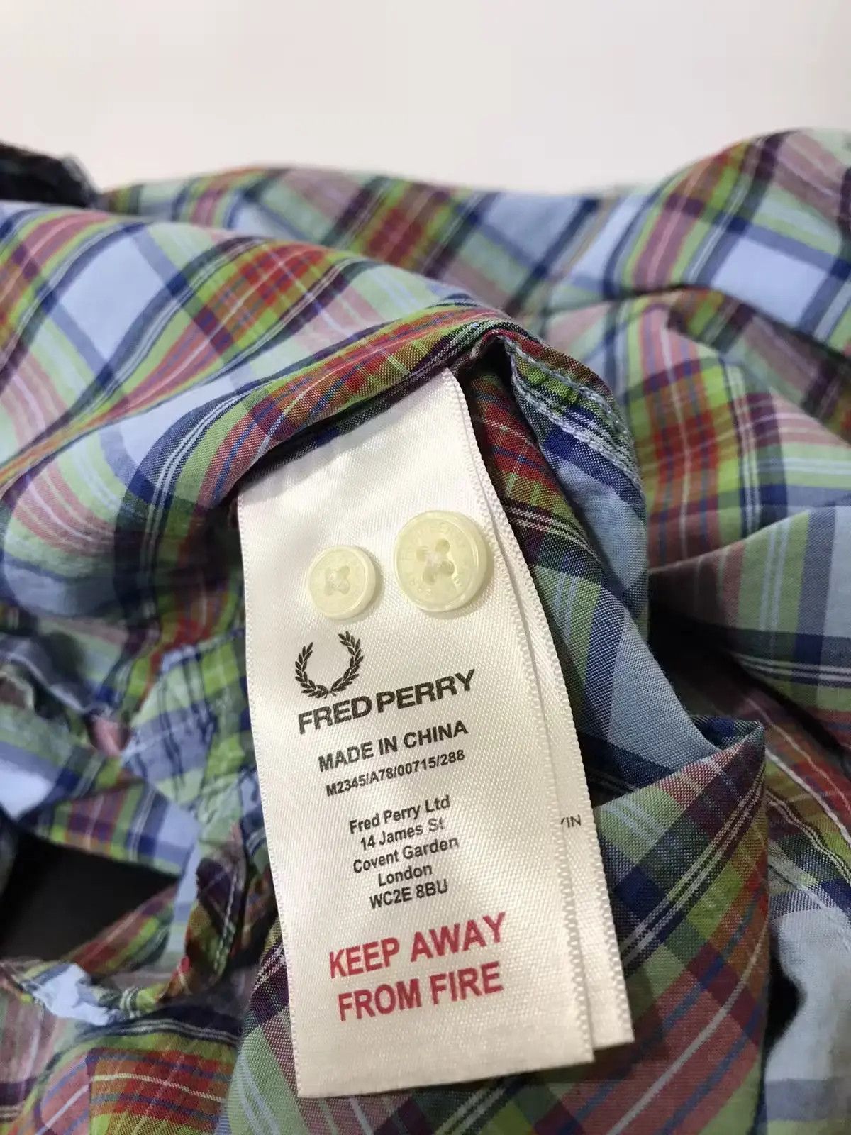 Designer × Fred Perry Fred Perry shirt size XL Size US XL / EU 56 / 4 - 5 Thumbnail