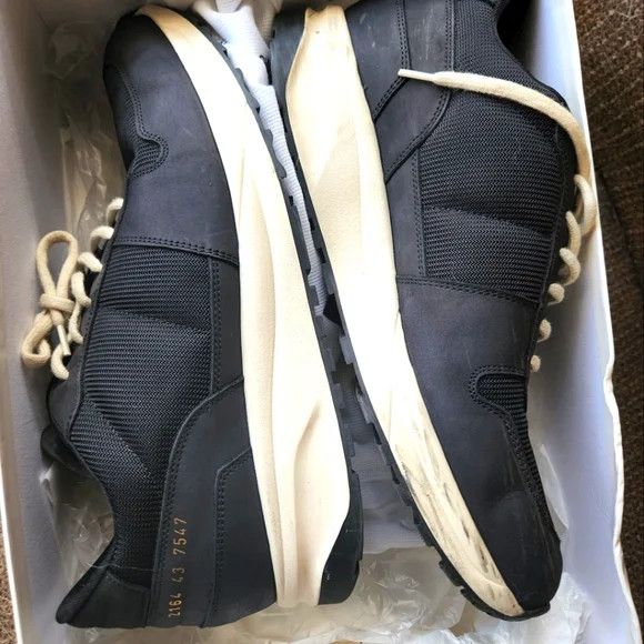 Common Projects Common Projects Track Vintage in Black in 10 / 43 Size US 10 / EU 43 - 1 Thumbnail
