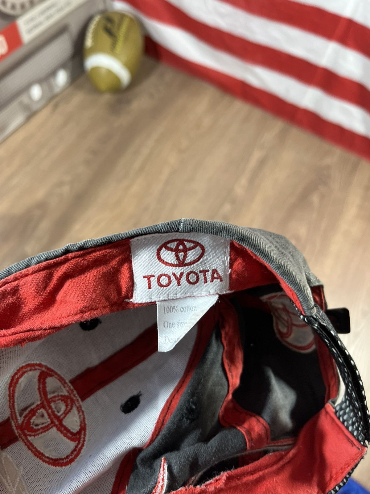 Gear for Sports Toyota Racing Vintage Cap Hat Size ONE SIZE - 8 Thumbnail