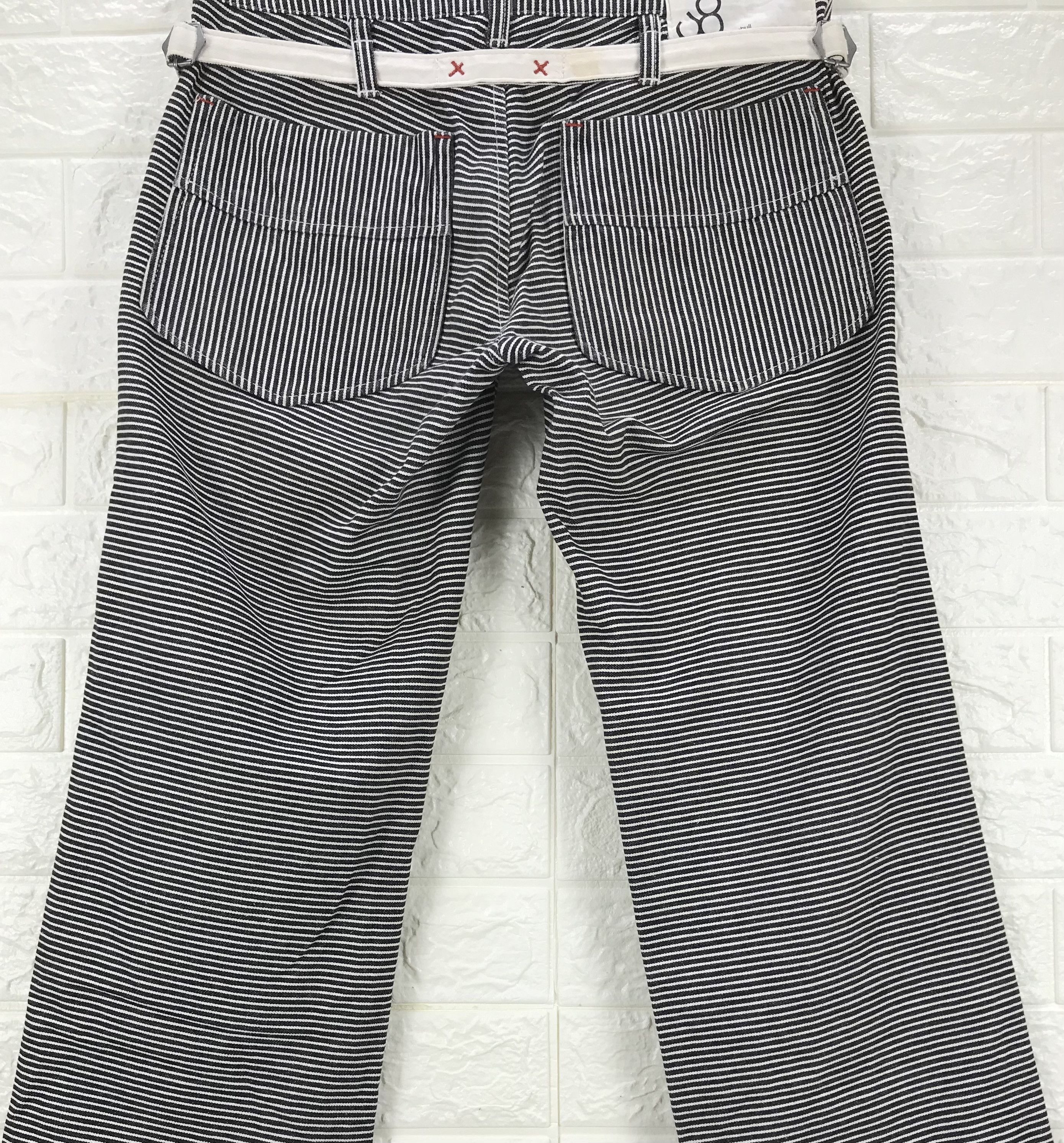 Johnbull Vintage John Bull Hickory Striped Jeans Size 29" - 3 Thumbnail