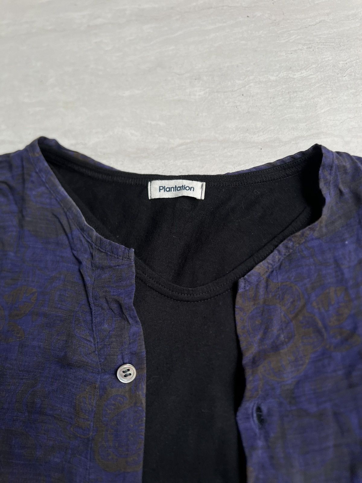 Issey Miyake PLANTATION Issey Miyake T-shirt Cardigan Size US M / EU 48-50 / 2 - 5 Thumbnail