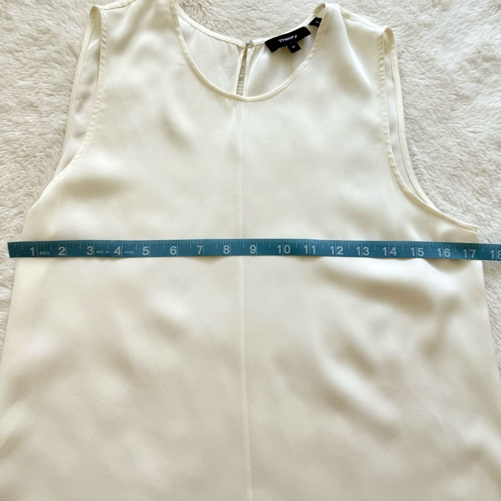 Theory Theory silk white blouse size M Retail 290$ Size M / US 6-8 / IT 42-44 - 7 Thumbnail