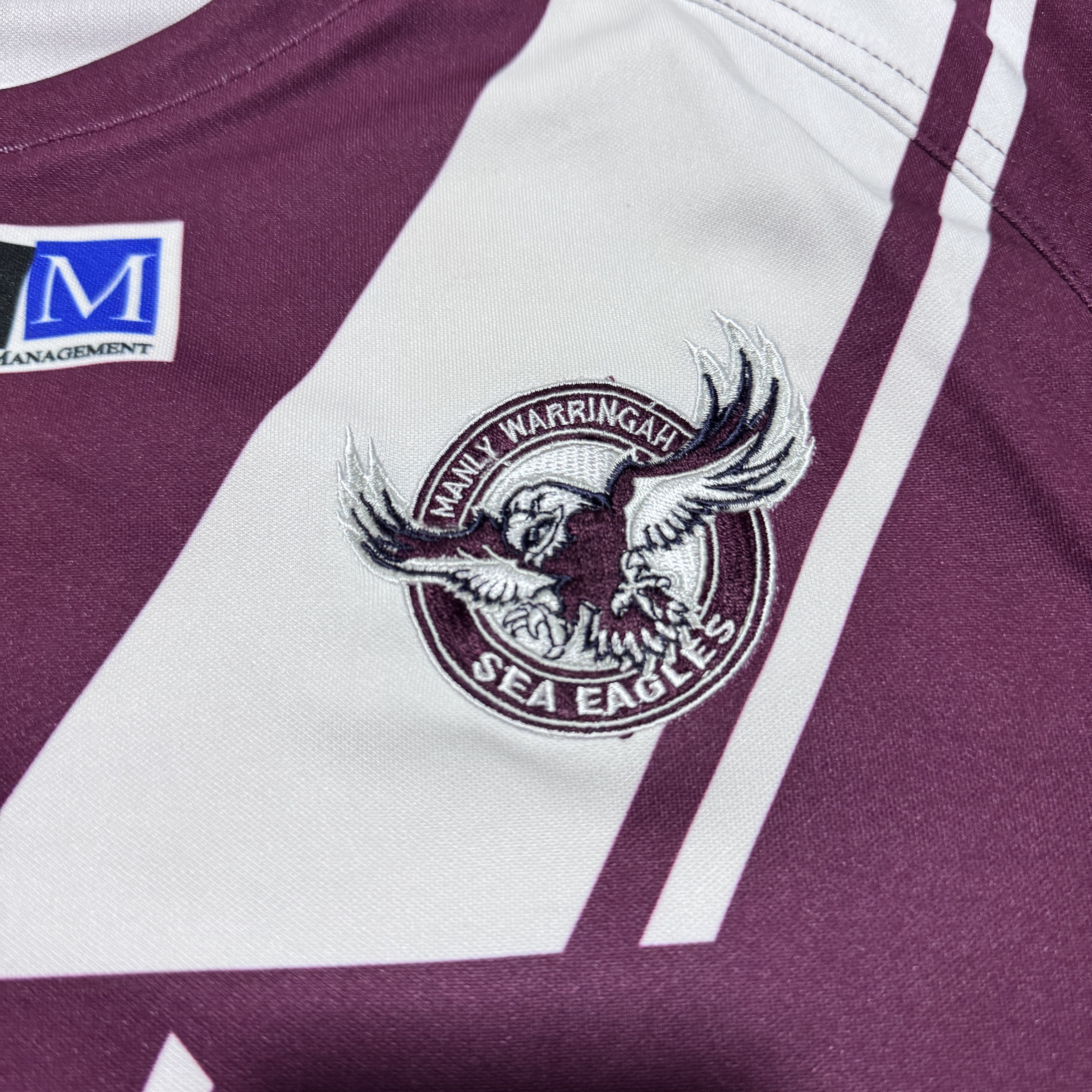 Sports Specialties ISC NRL Manly Warringah Sea Eagles Jersey Size L Size US M / EU 48-50 / 2 - 4 Thumbnail