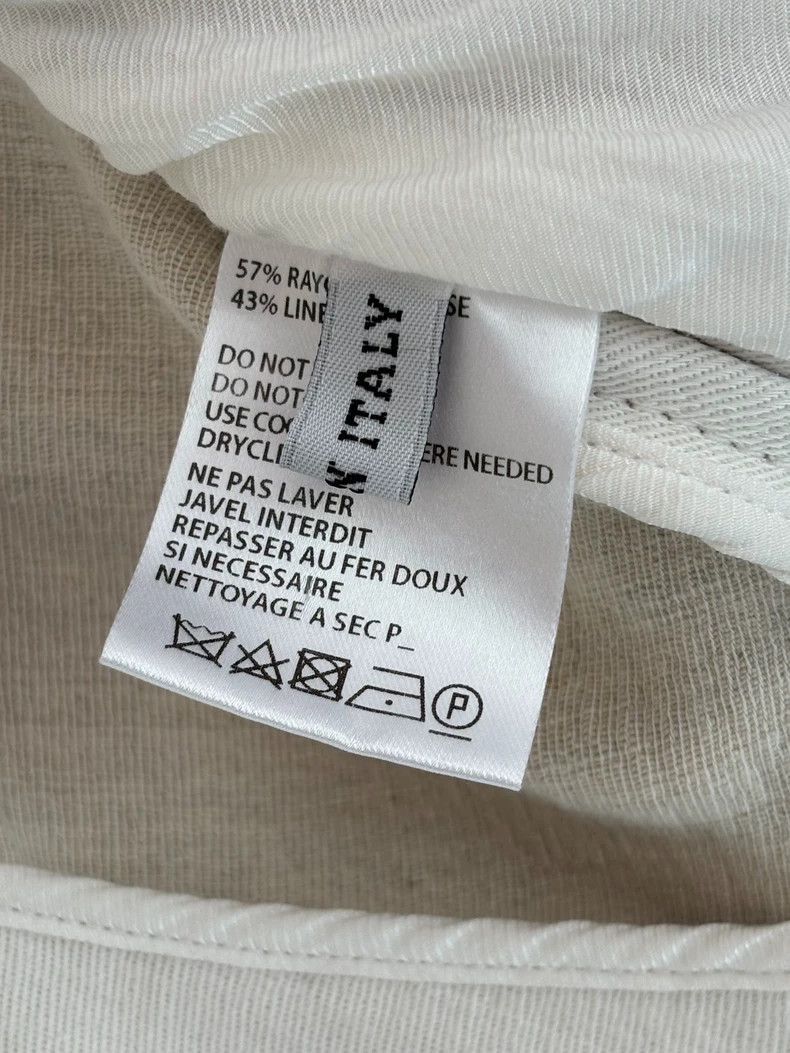 Ann Demeulemeester Ann Demeulemeester2000s zip tie Stooges white coat-2506 Size US L / EU 52-54 / 3 - 5 Thumbnail