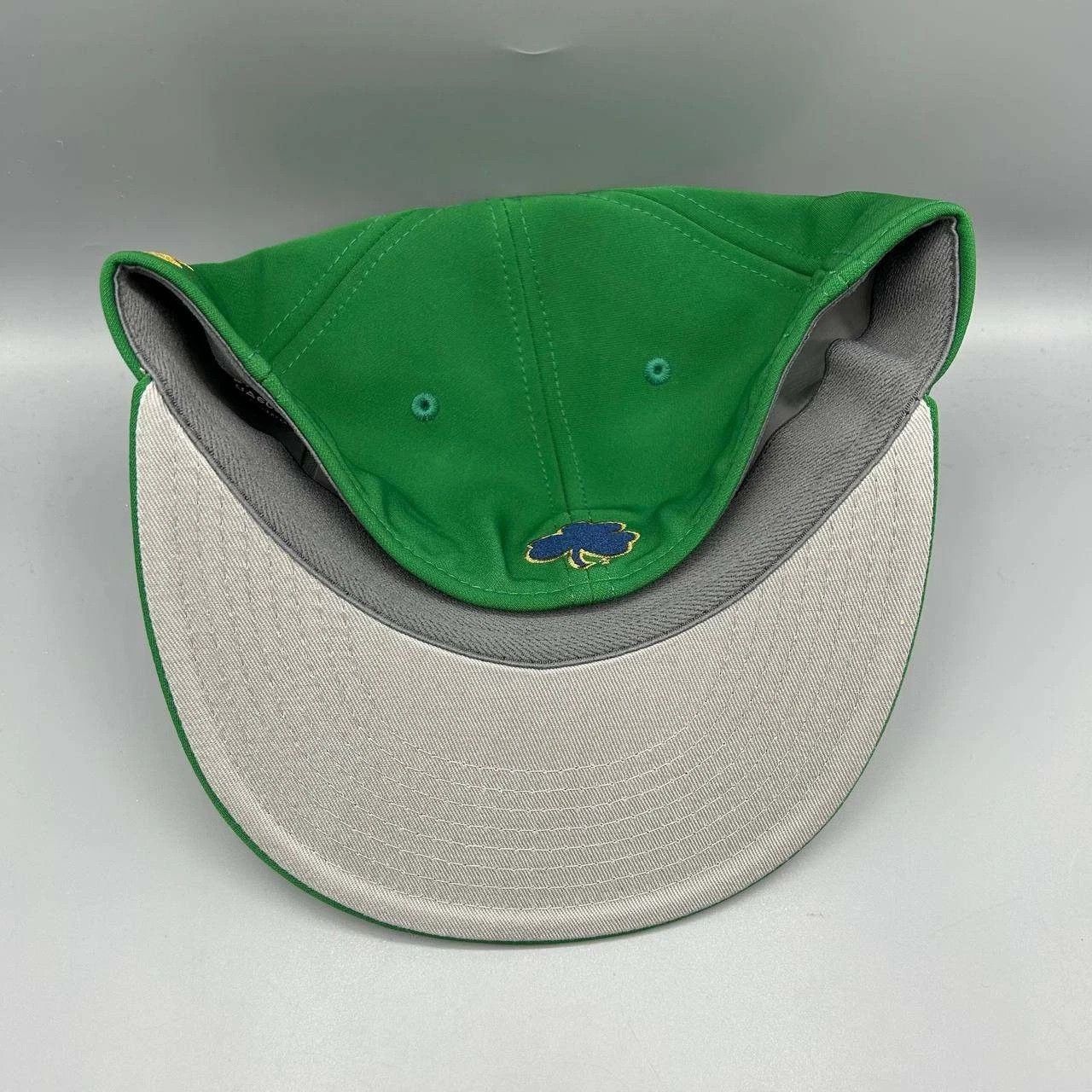 Under Armour Notre Dame Fighting Irish Hat Men Medium Green NCAA Fitted Size ONE SIZE - 8 Thumbnail
