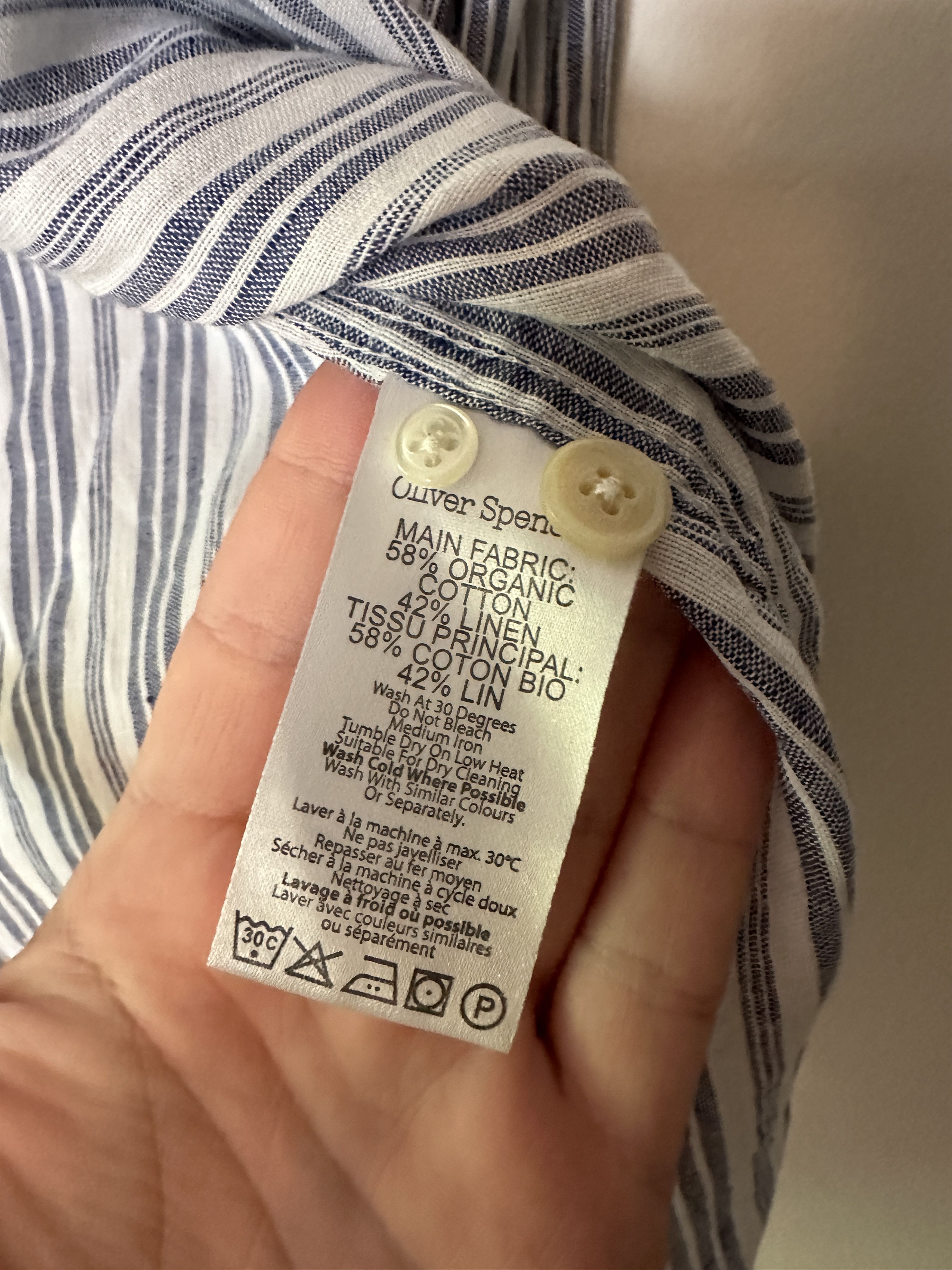 Oliver Spencer Oliver Spencer Linen blend Button Up Size US M / EU 48-50 / 2 - 4 Thumbnail