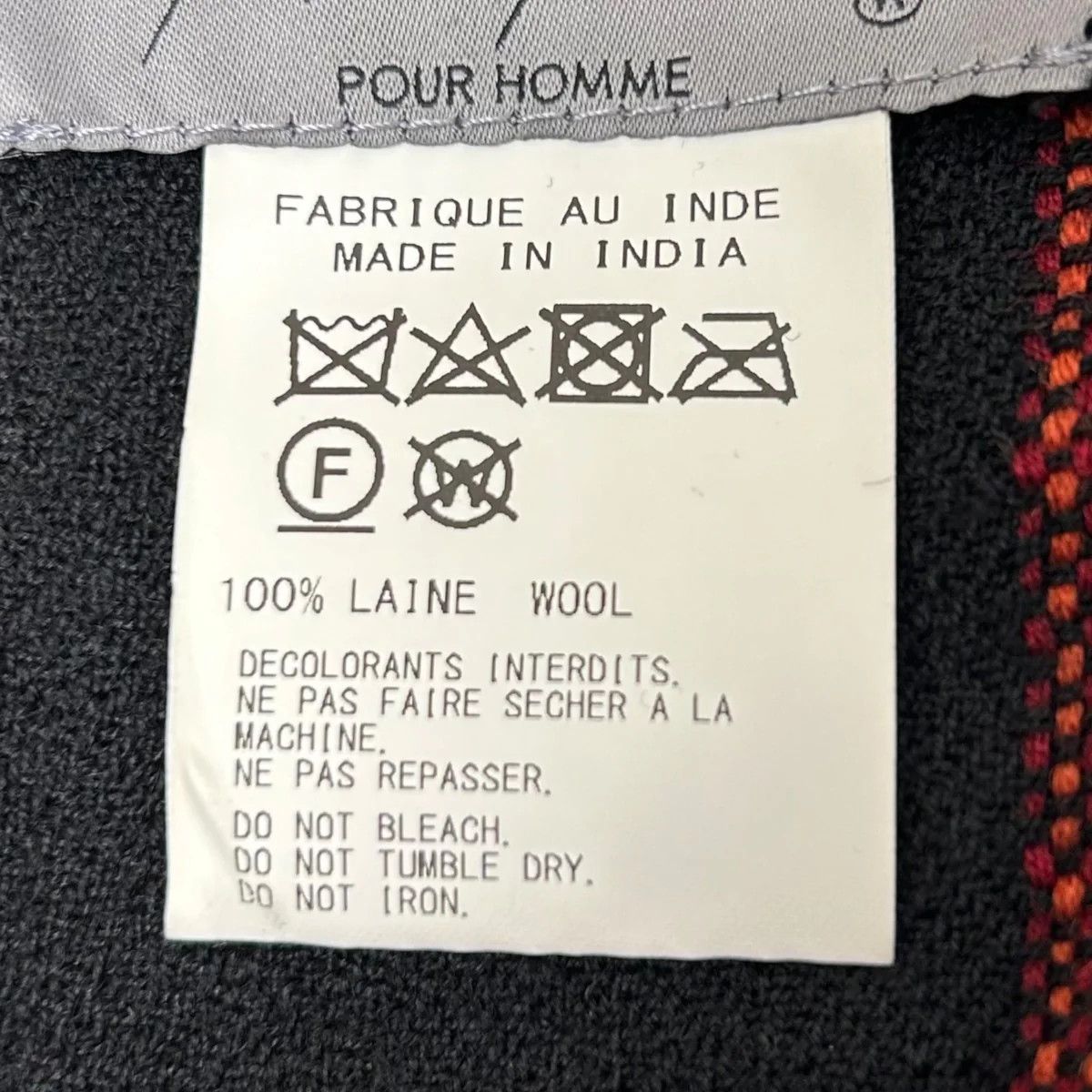 Yohji Yamamoto Pour Homme 23aw big stole Size ONE SIZE - 3 Thumbnail