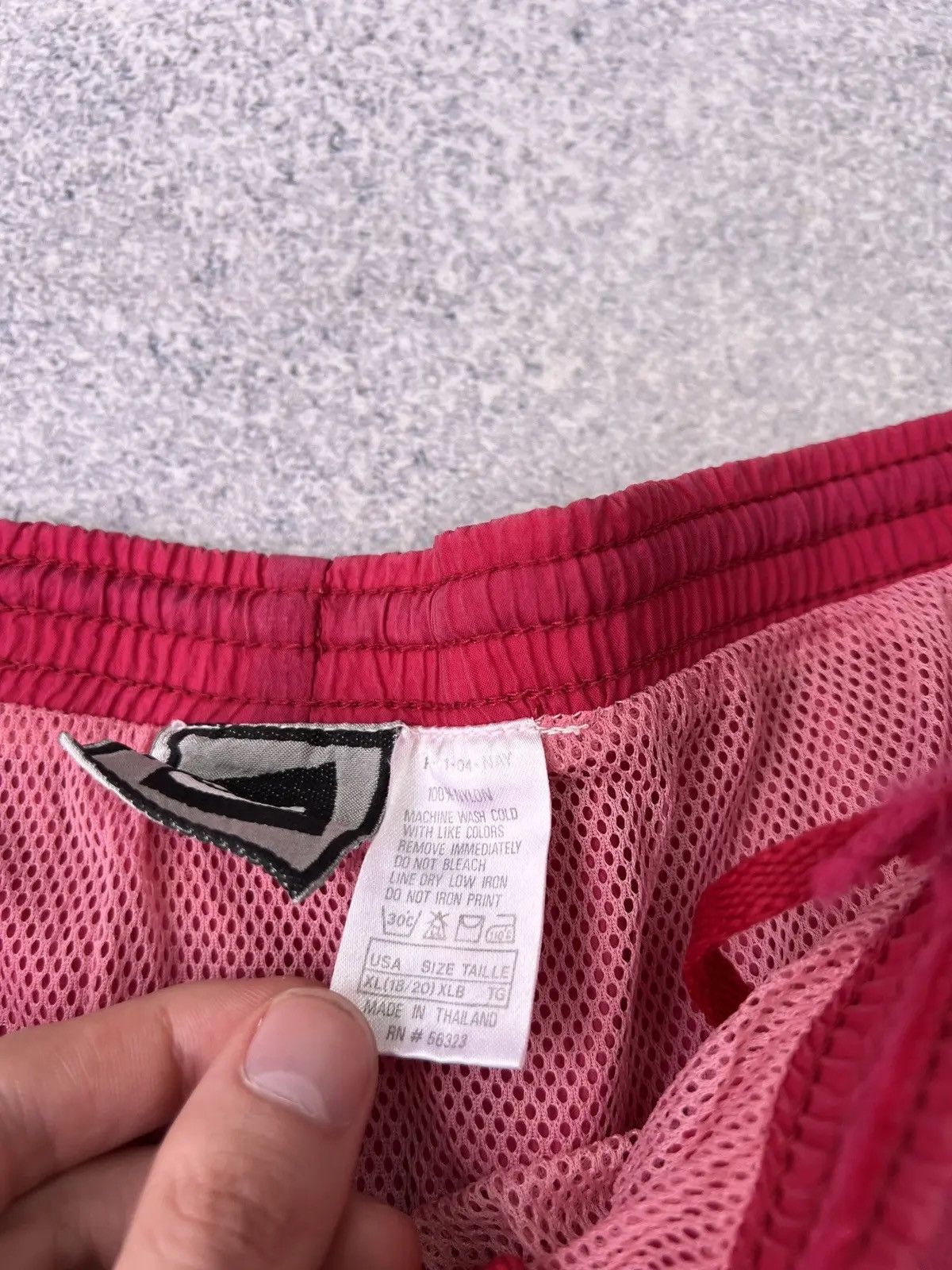 Nike × Vintage Vintage Nike 90s style shorts big logo swoosh Size US 35 - 8 Thumbnail
