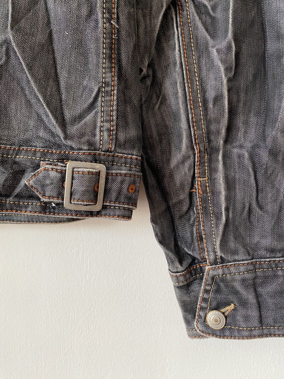 If Six Was Nine × Japanese Brand × semanticdesign Semantic Design Trucker Jacket Denim Distressed Size US M / EU 48-50 / 2 - 10 Thumbnail