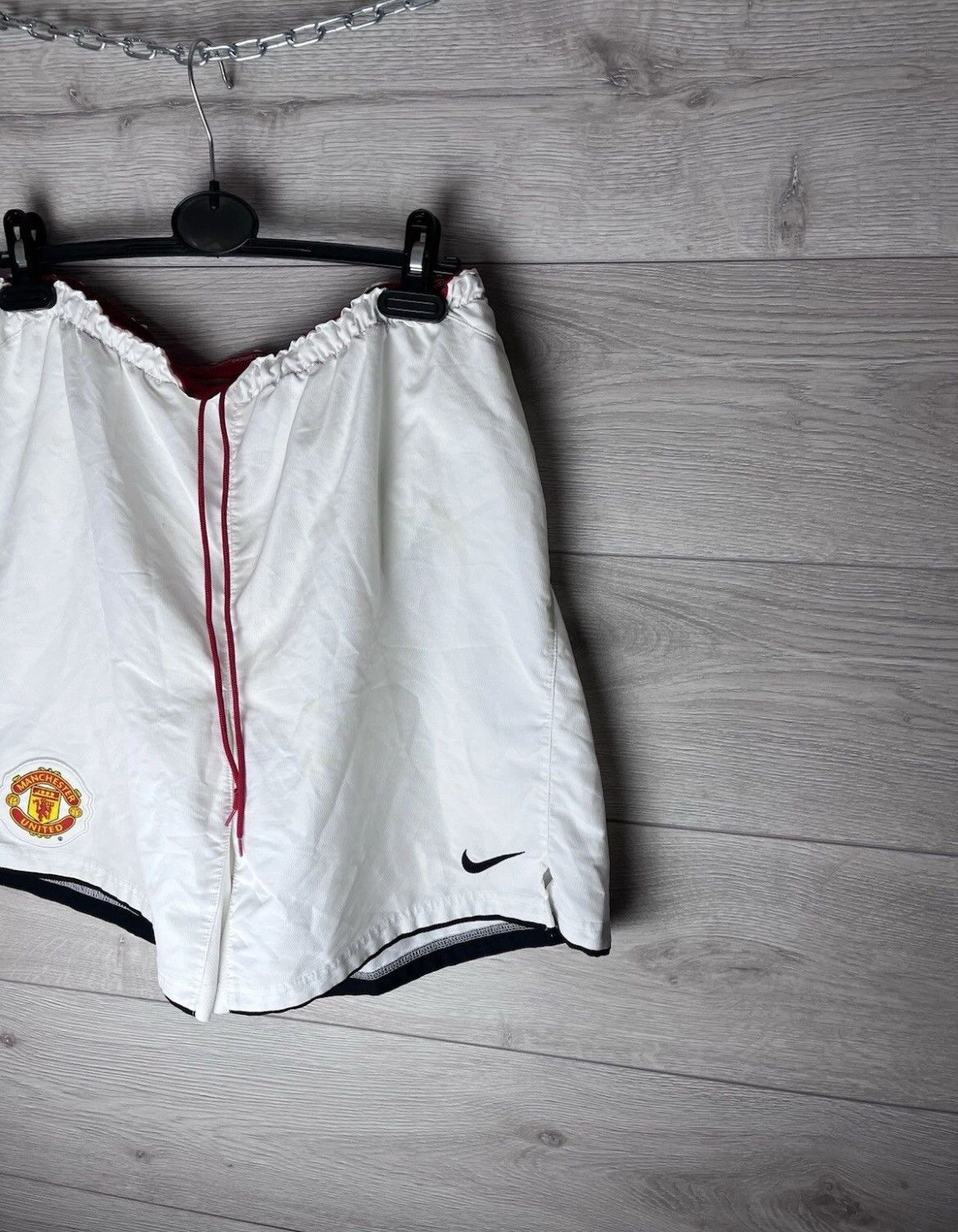 Vintage Vintage men’s soccer shorts Nike FC Manchester United size L Size US 34 / EU 50 - 2 Thumbnail