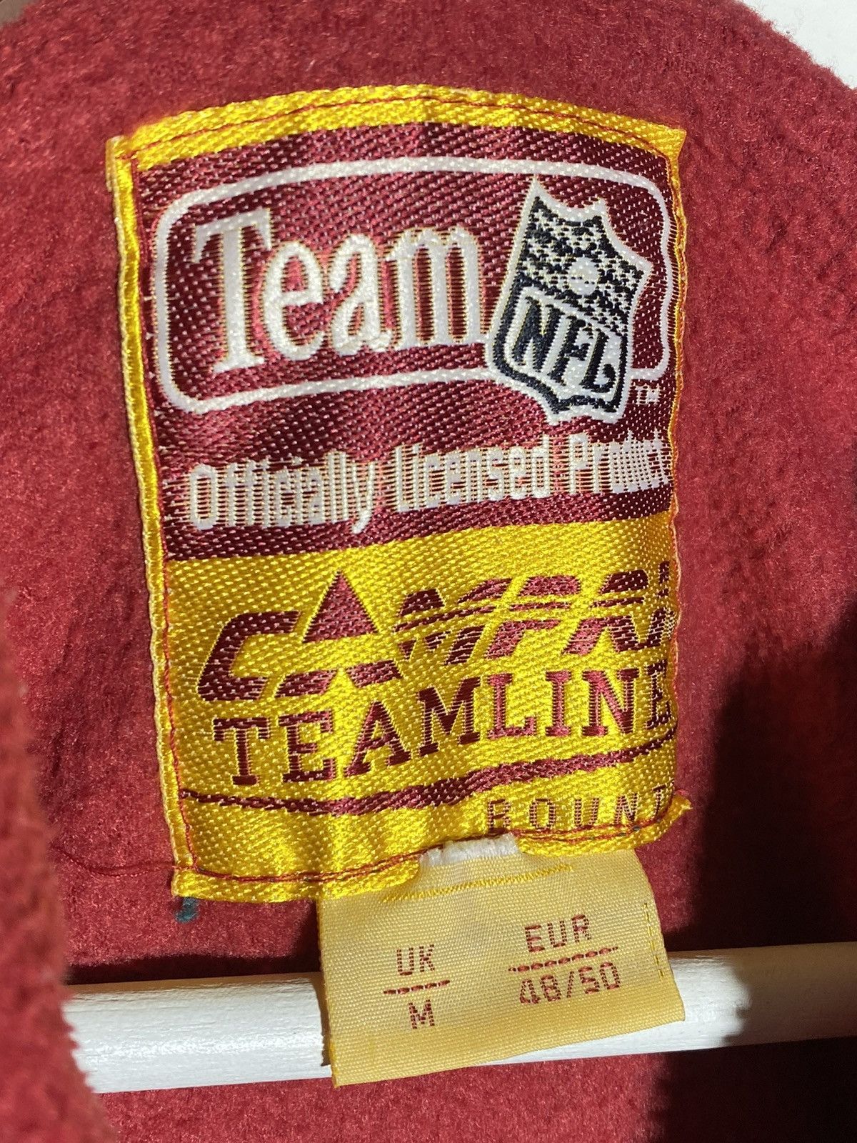 NFL × Vintage Vintage 90s NFL Redskins Washington Fleece Pullover Sweater Size US M / EU 48-50 / 2 - 20 Thumbnail