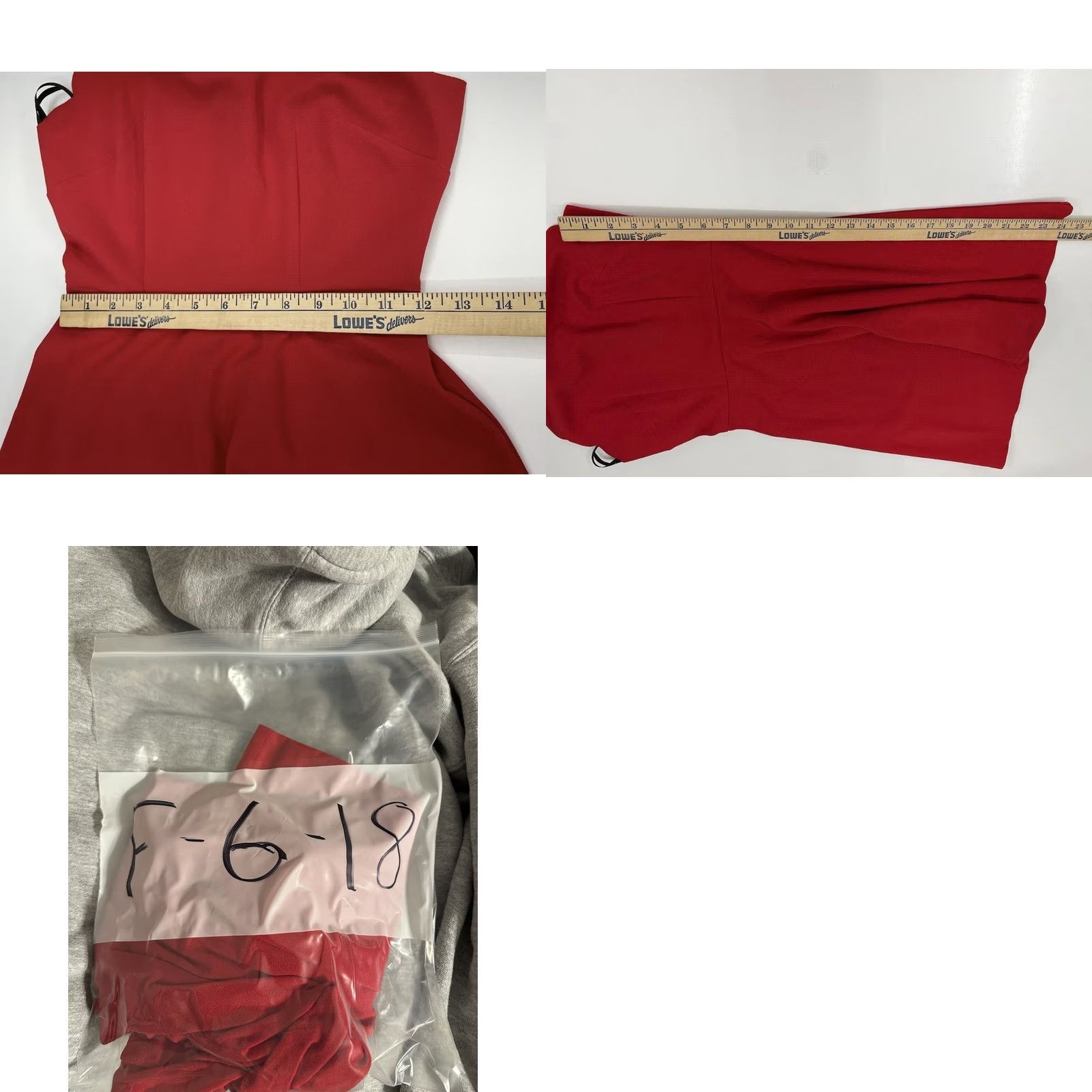 Vintage BCX Dress Juniors Dress Size 1 Red Halter Top Scallop Cut Dress Sleeveless Women's Minimalist A-Line Short Solid Red BCX Dress Boys Girls Mens Womens Size XS / US 0-2 / IT 36-38 - 8 Thumbnail