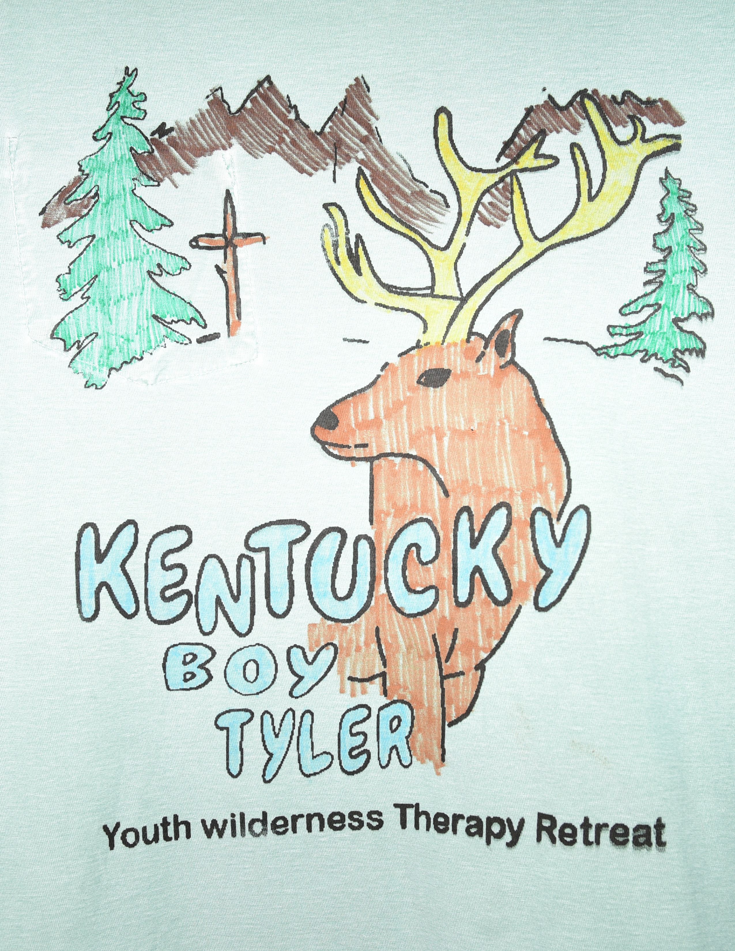 Kentucky Boy Tyler Kentucky Boy Tyler S/S 24' Youth Wilderness Retreat Tee Size US XXL / EU 58 / 5 - 2 Thumbnail