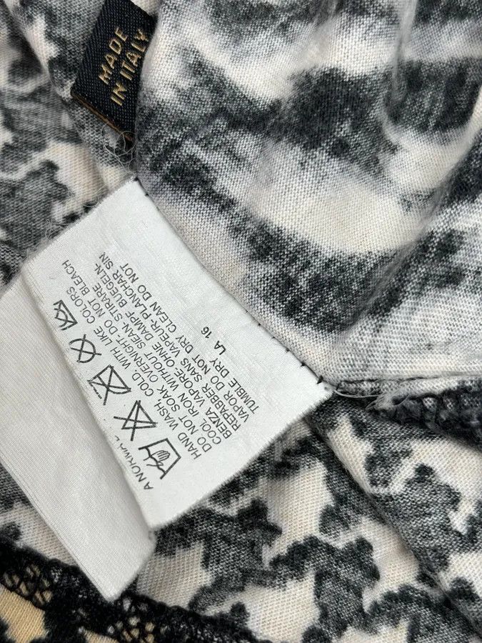 Just Cavalli SS2001 Cavalli Psycho Multi-Patterned T-Shirt Size US S / EU 44-46 / 1 - 9 Thumbnail
