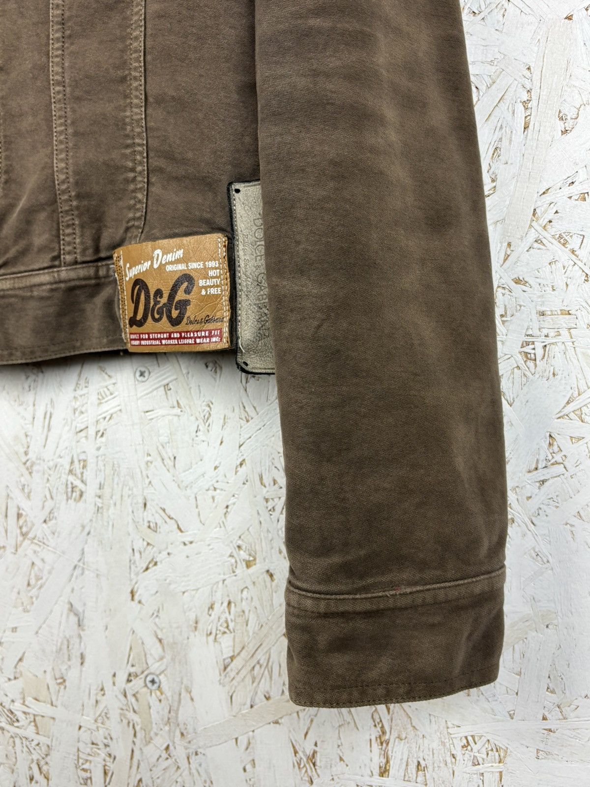 Dolce & Gabbana Dolce & Gabbana Soft Cotton Denim Style Trucker Jacket S/M Size M / US 6-8 / IT 42-44 - 4 Thumbnail