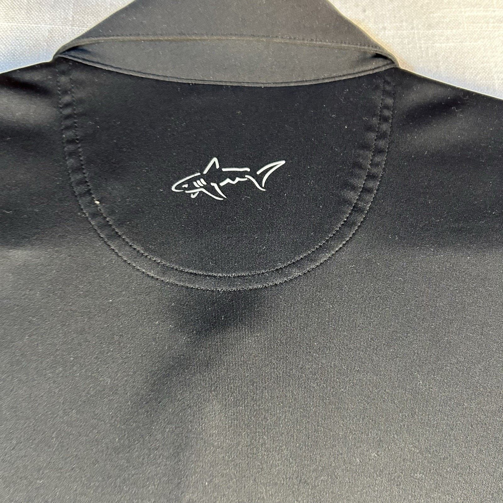 Greg Norman Greg Norman Dry 1/4 Button Down Polo Golf Shirt Sz L Black Size US L / EU 52-54 / 3 - 6 Thumbnail