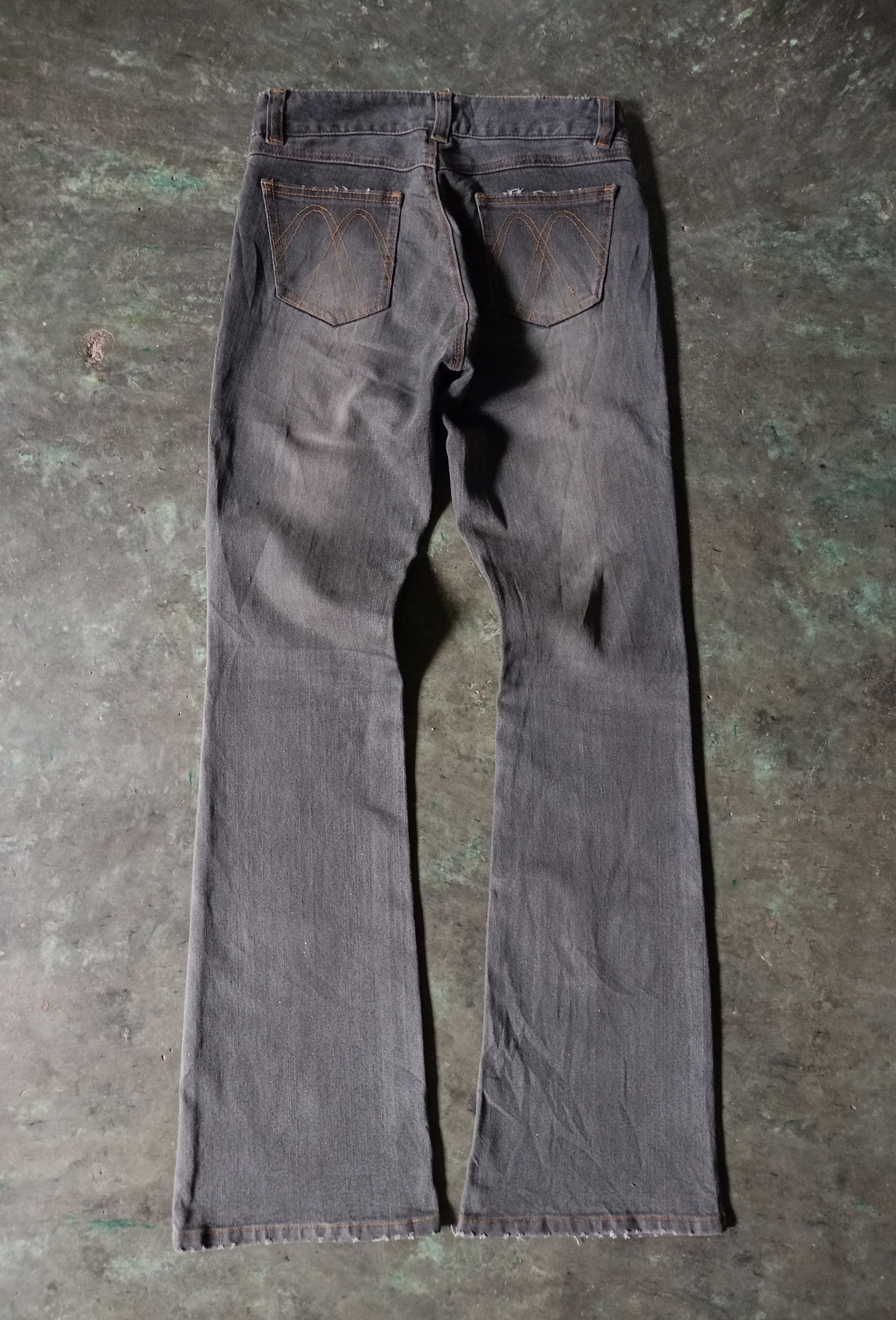 If Six Was Nine × Japanese Brand Unbrand Flared Denim pants style ifsixwasnine Size US 28 / EU 44 - 2 Thumbnail
