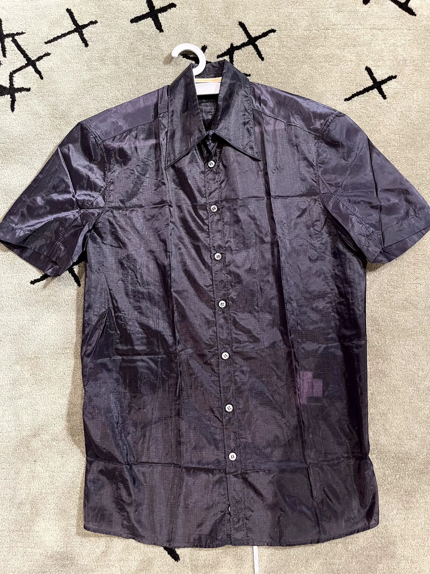 Carol Christian Poell carol christian poell silk shirt in purple Size US L / EU 52-54 / 3 - 1 Thumbnail
