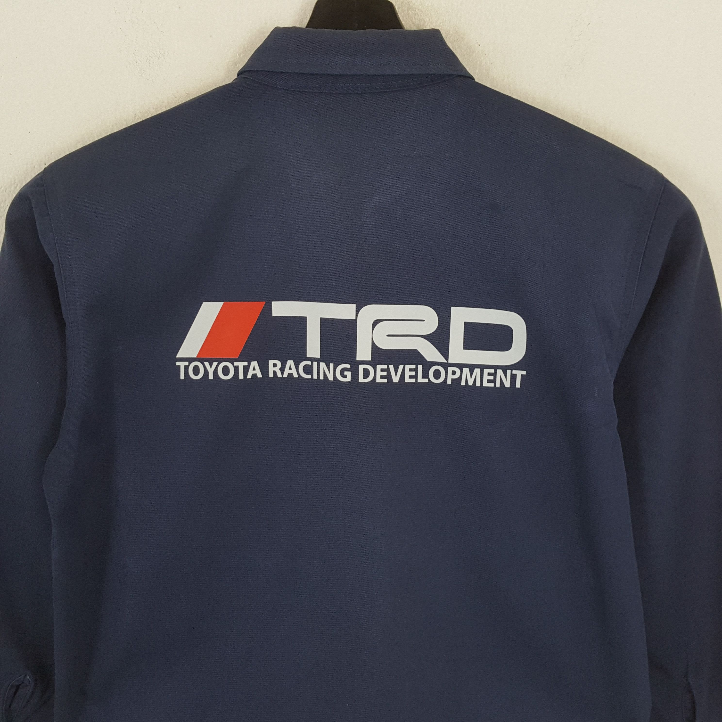 Japanese Brand × Vintage TRD TOYOTA RACING DEVELOPMENT Motorsports Custom Jacket Size US M / EU 48-50 / 2 - 2 Thumbnail