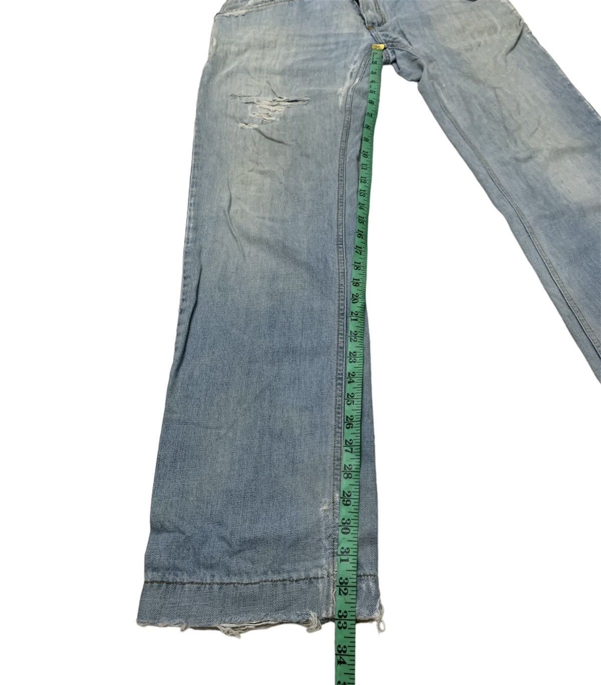 Dolce & Gabbana DOLCE & GABBANA Distressed denim Size US 34 / EU 50 - 8 Thumbnail