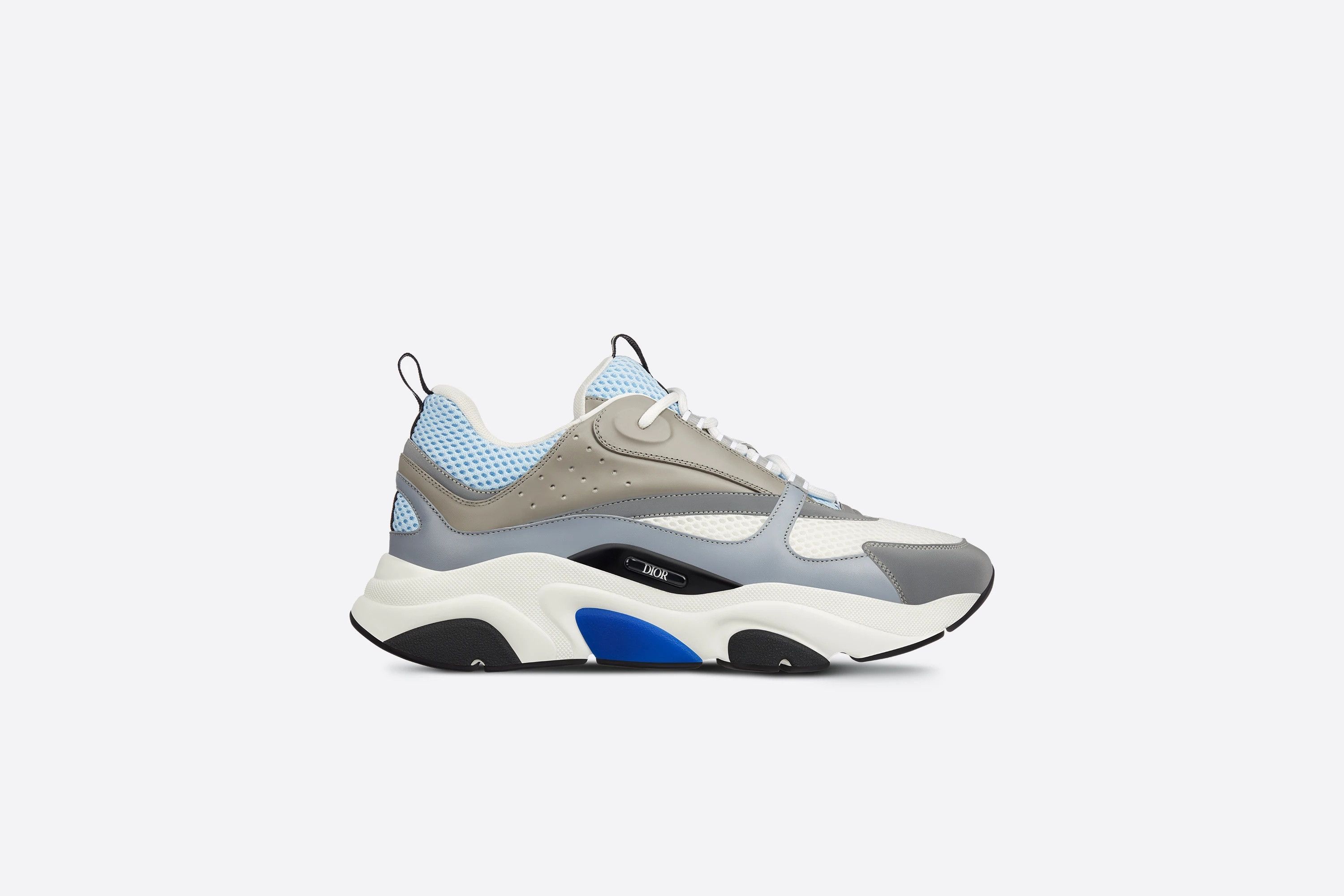 o1w1db10825 3SN231 B22 Low-Top Sneakers in White/Blue/Grey